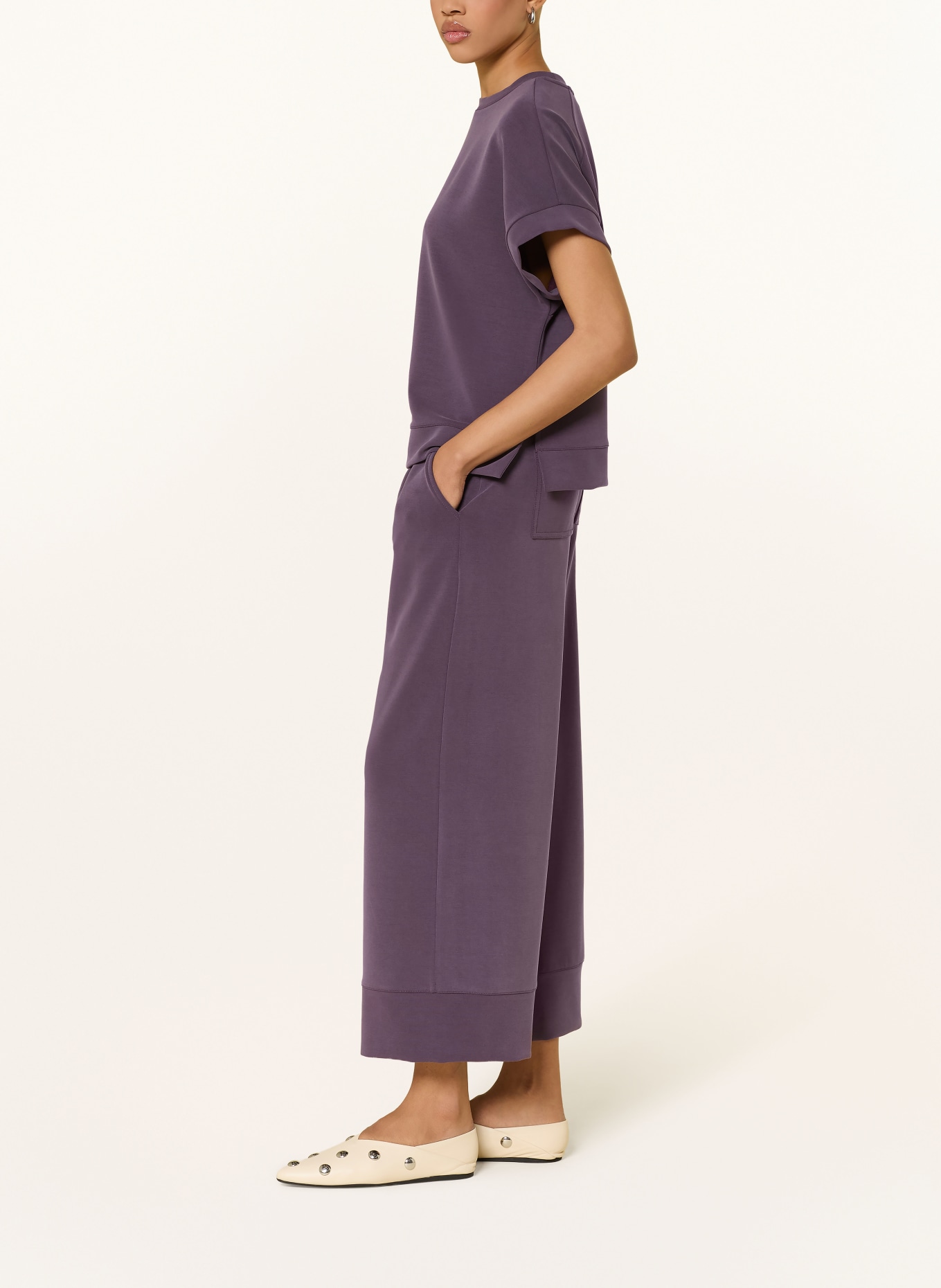 Rich & Royal Culotte: DUNKELLILA