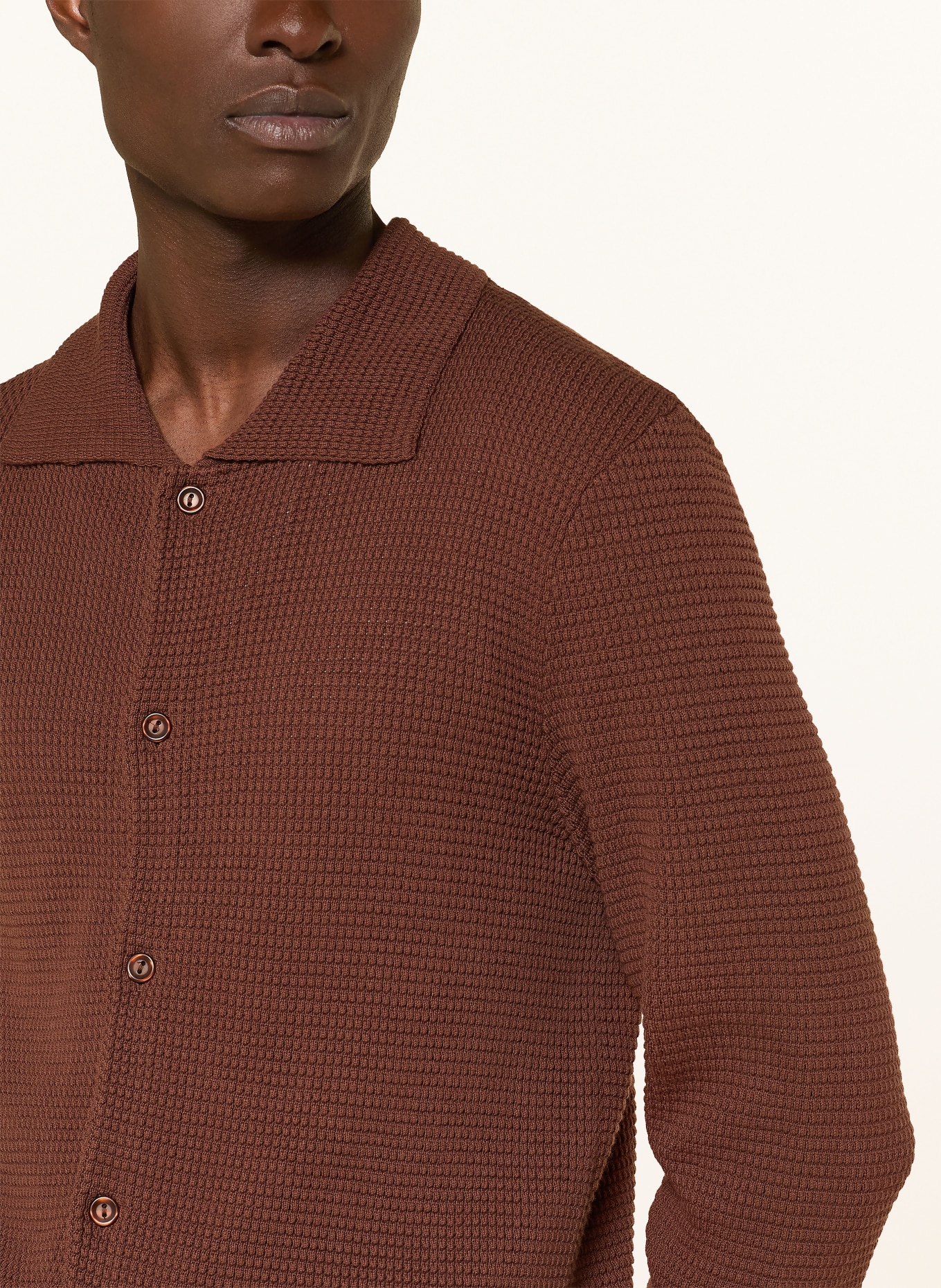 SANDRO Koszula typu overshirt: BRĄZOWY