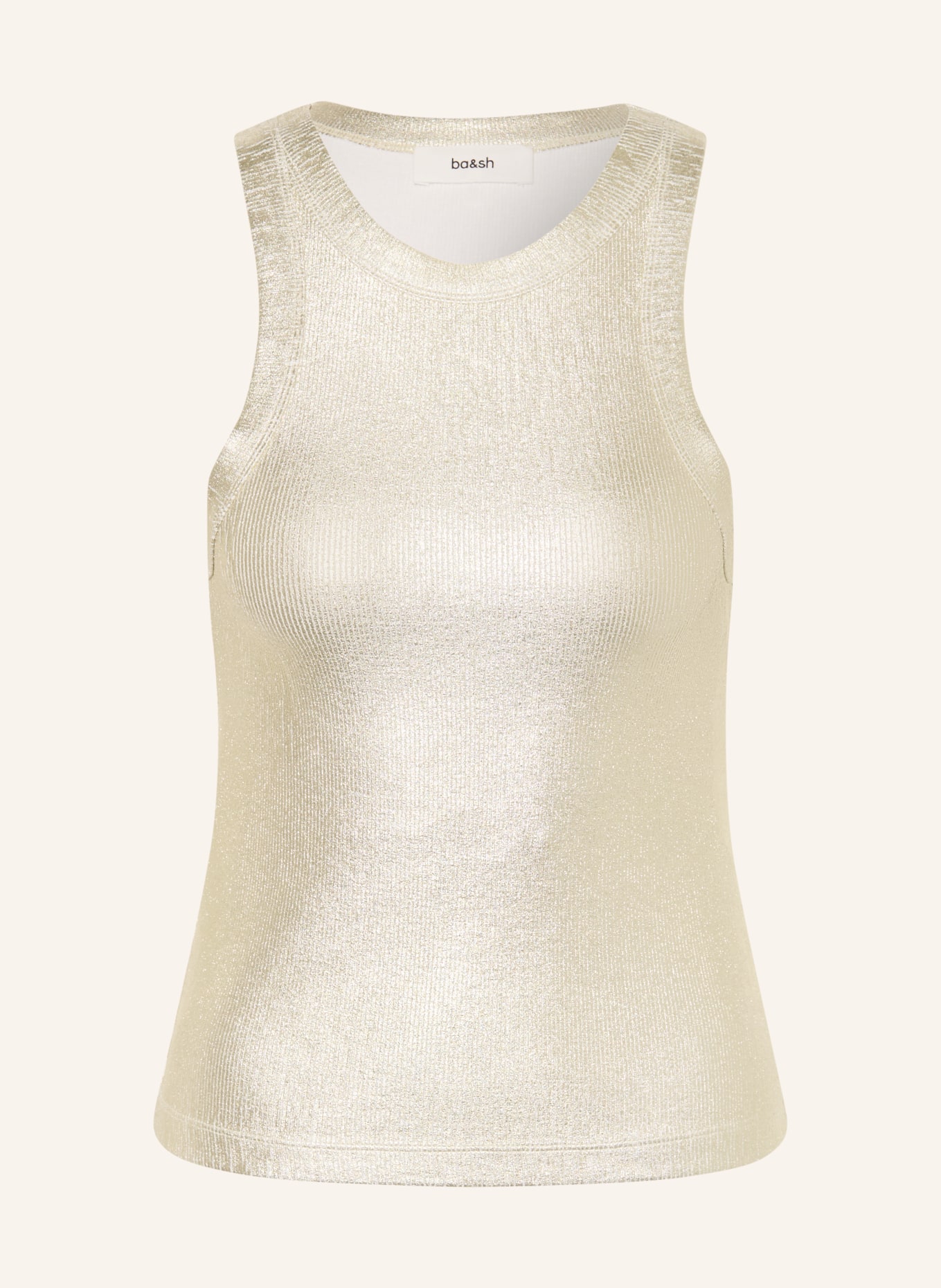 ba&sh Top SHADEY: GOLD