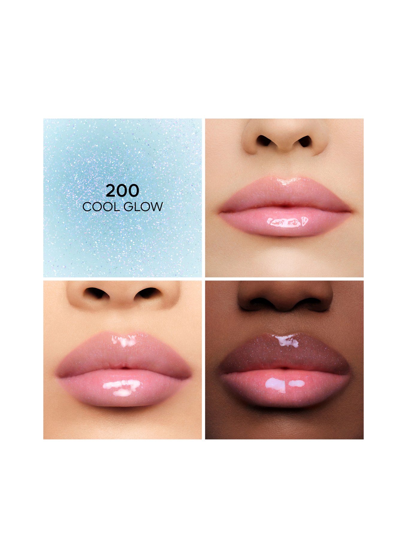 GUERLAIN KISSKISS BEE GLOW PLUMP: 200 COOL GLOW