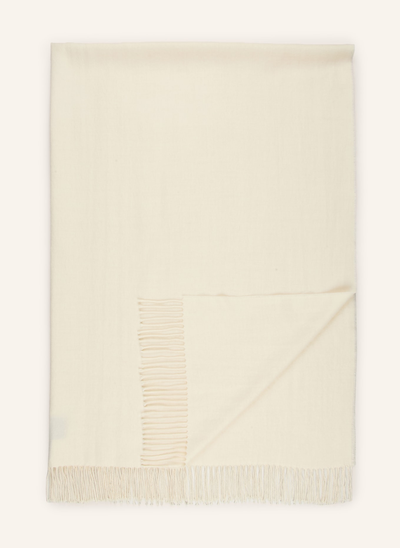 zoeppritz Alpaka-Plaid SINCE 1828 ALPACA: CREME