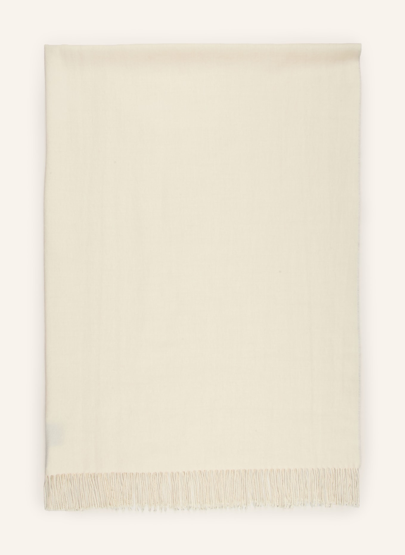 zoeppritz Alpaka-Plaid SINCE 1828 ALPACA: CREME