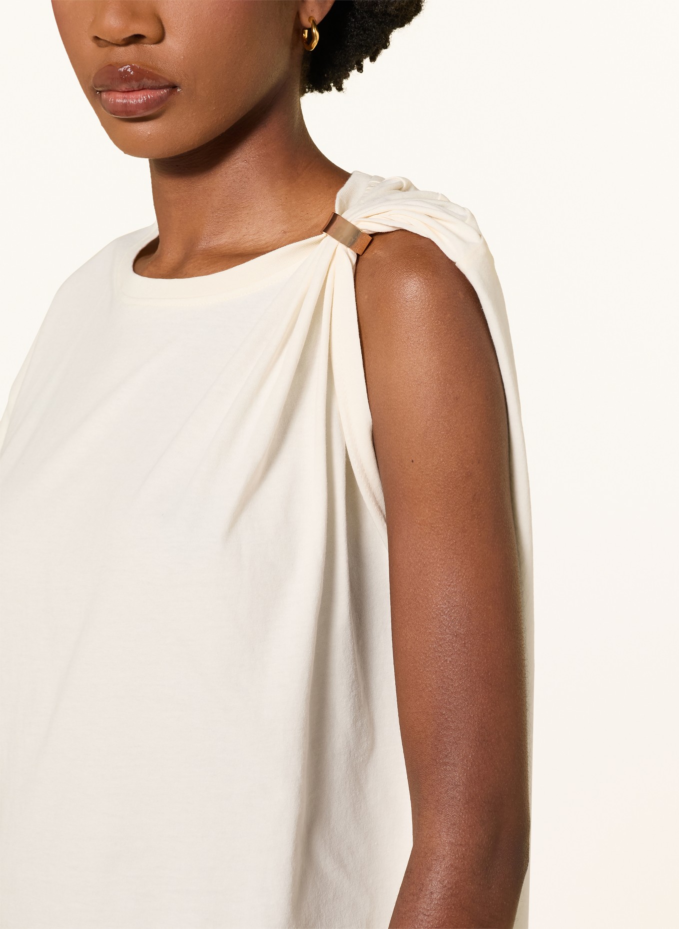 ba&sh T-Shirt ALLIA: ECRU