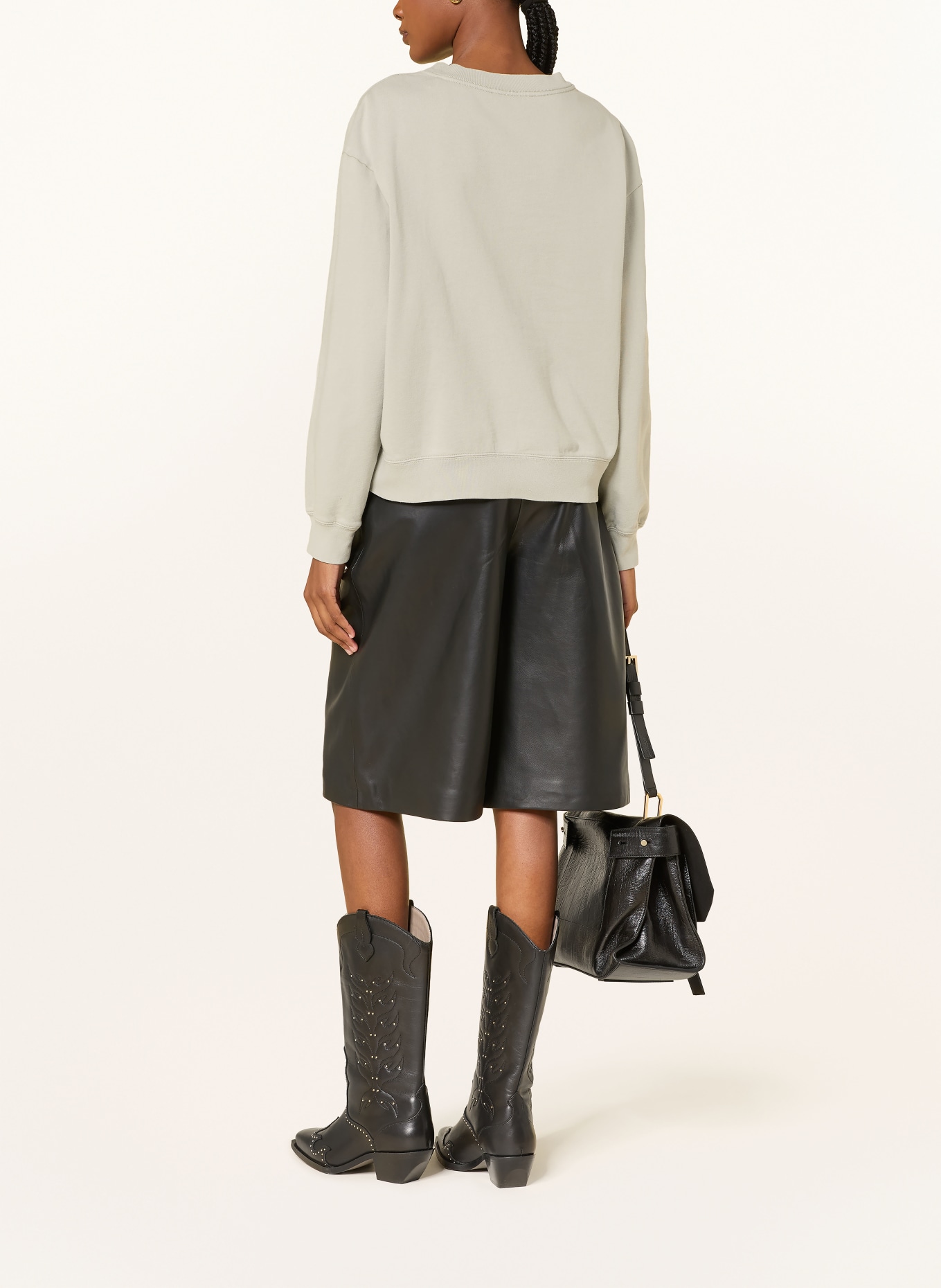 ALLSAINTS Sweatshirt INSIGNIA PIPPA: HELLGRÜN