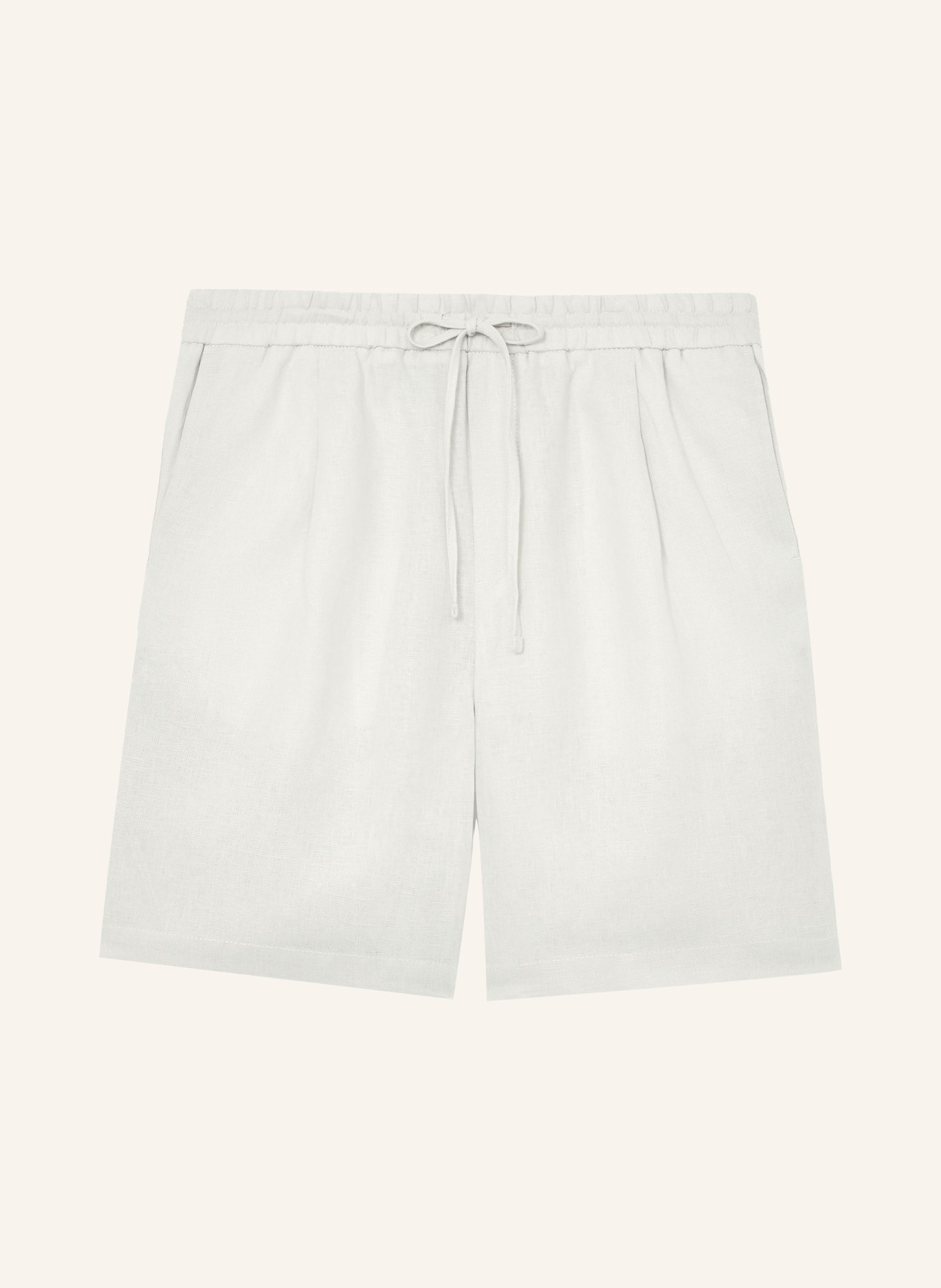 REISS Leinenshorts STONE: CREME