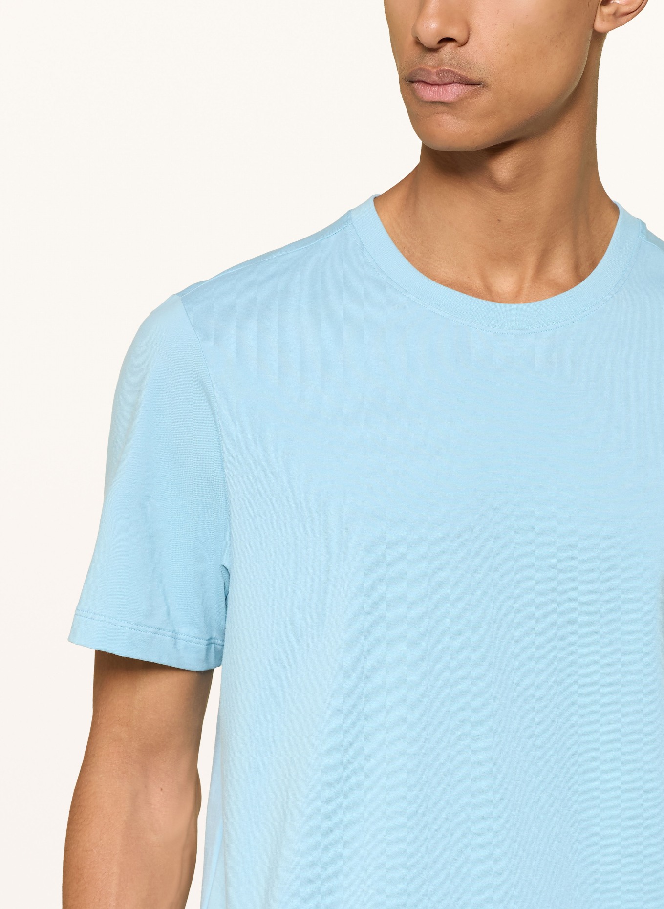 lululemon T-shirt ZEROED: LIGHT BLUE
