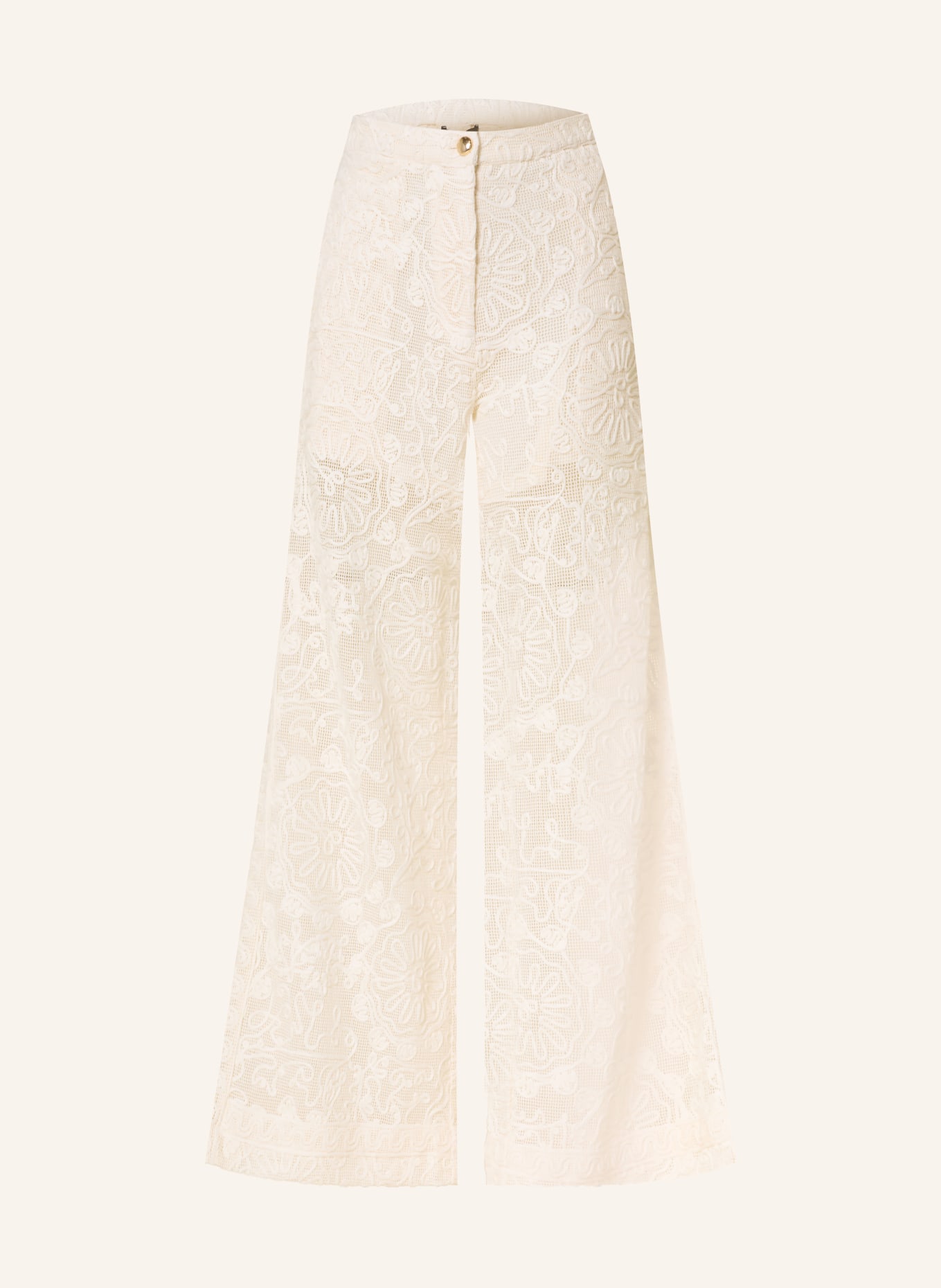 maje Häkelhose: ECRU