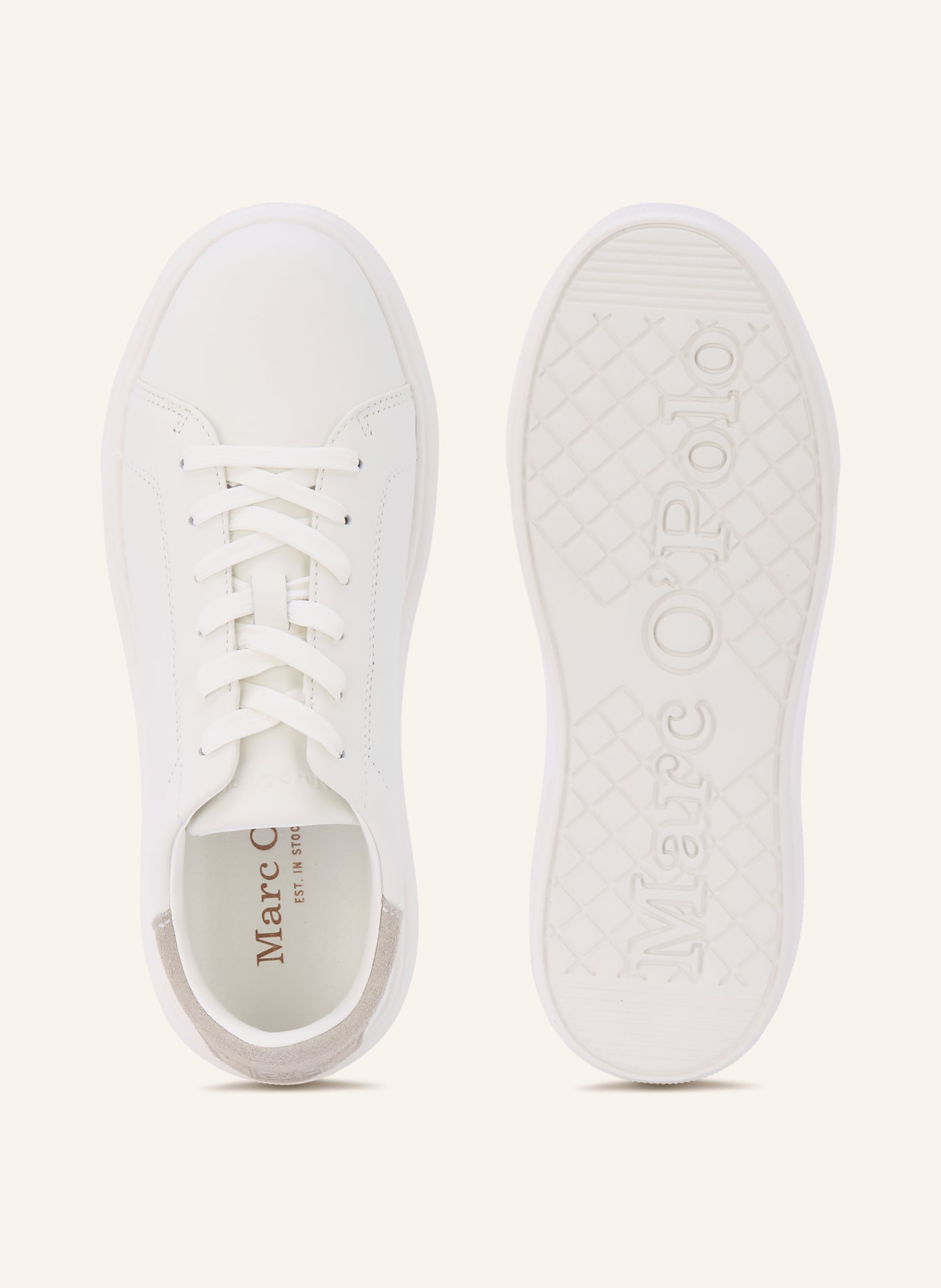 Marc O'Polo Sneaker KAIRA 1AB: WEISS / BEIGE