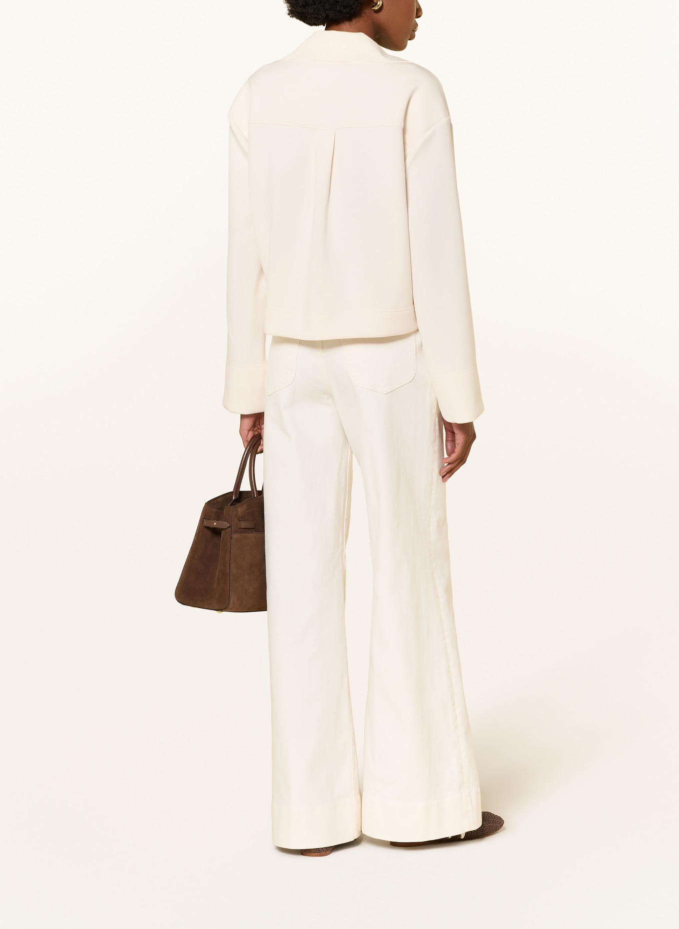 REISS Sweat-shirt BEA: CRÈME