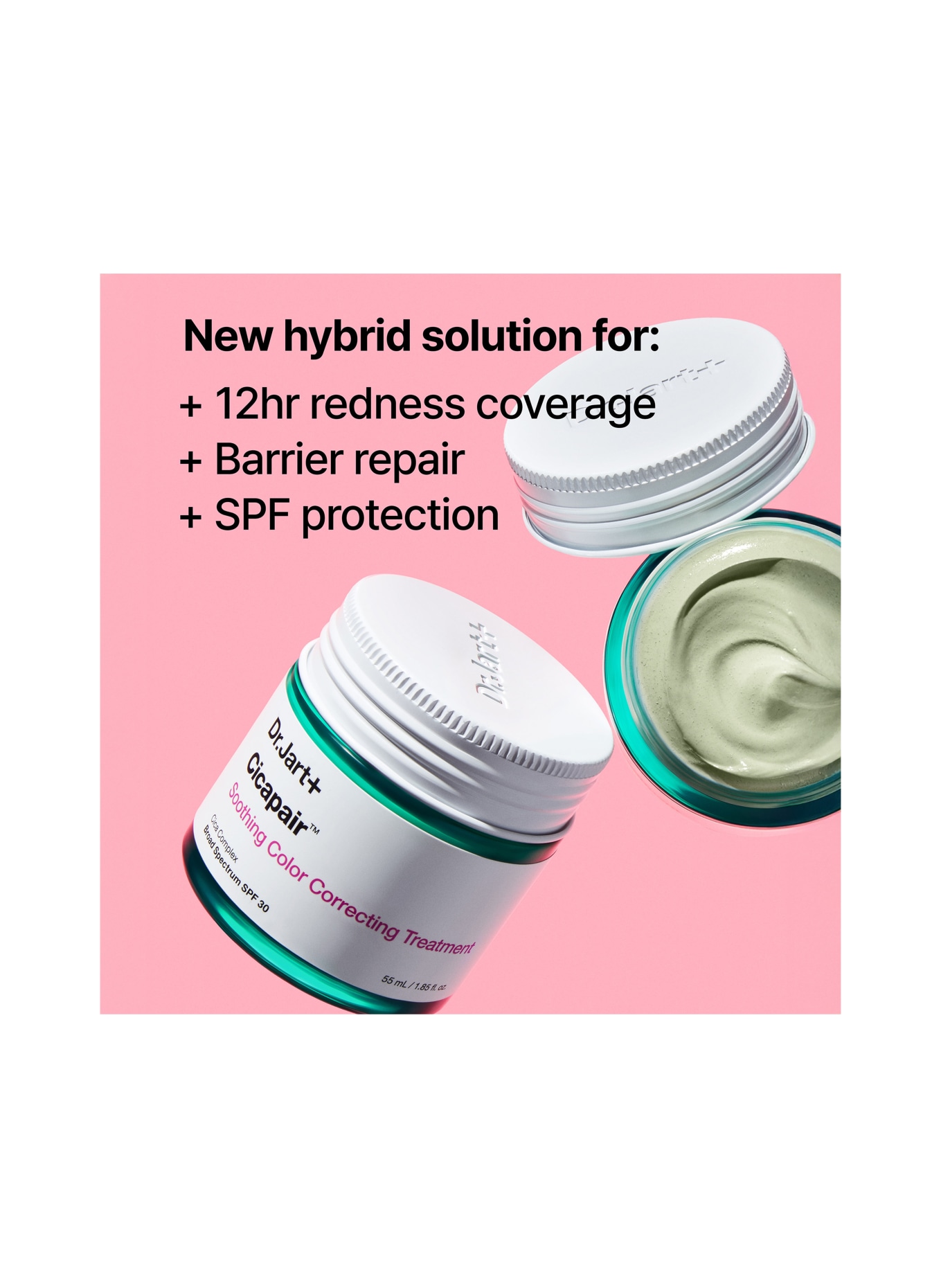 Dr.Jart+ CICAPAIR™ SOOTHING COLOR CORRECTING TREATMENT SPF30