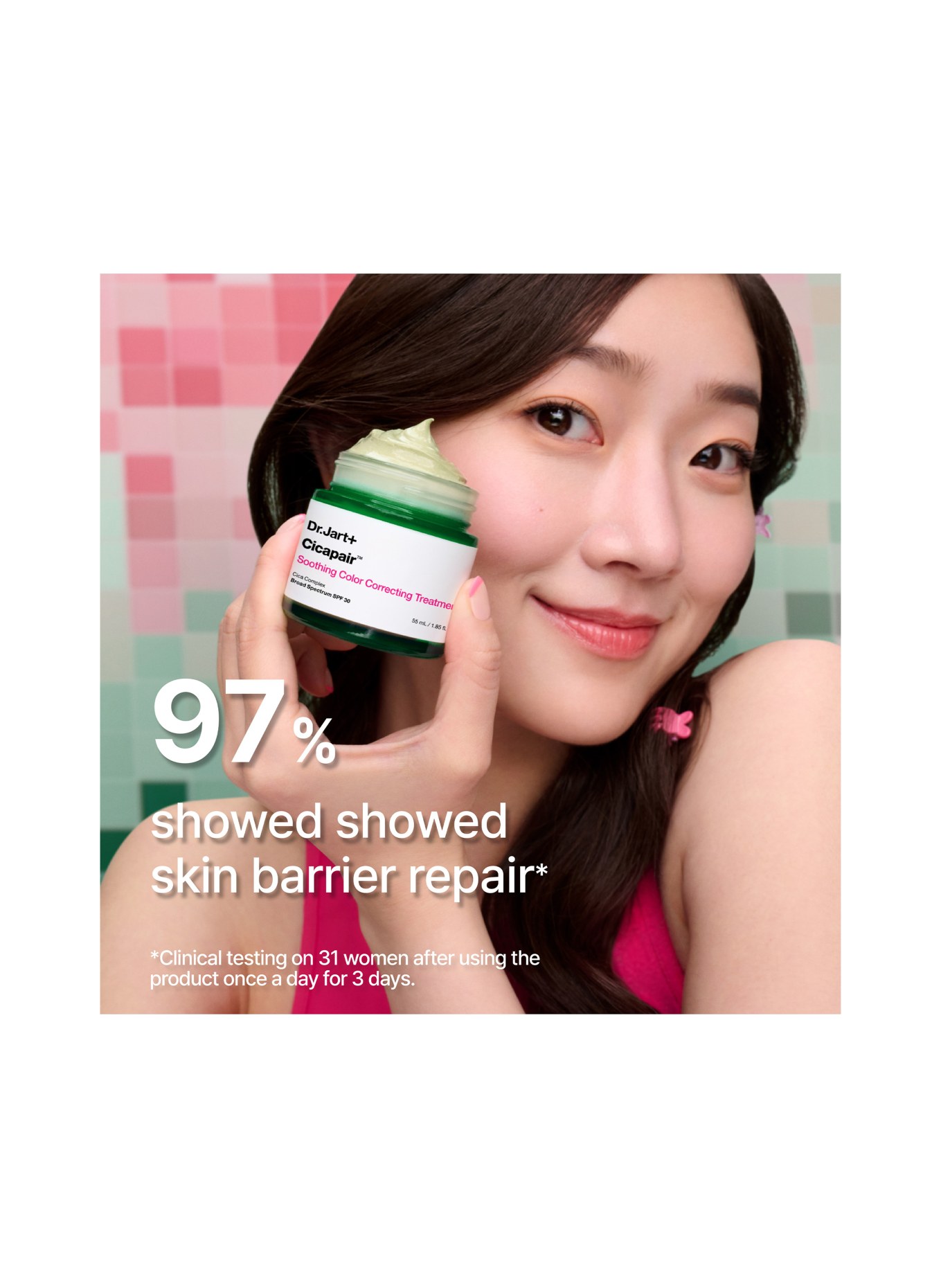Dr.Jart+ CICAPAIR™ SOOTHING COLOR CORRECTING TREATMENT SPF30