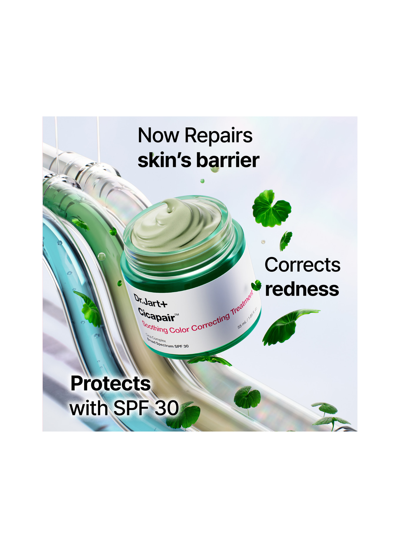 Dr.Jart+ CICAPAIR™ SOOTHING COLOR CORRECTING TREATMENT SPF30