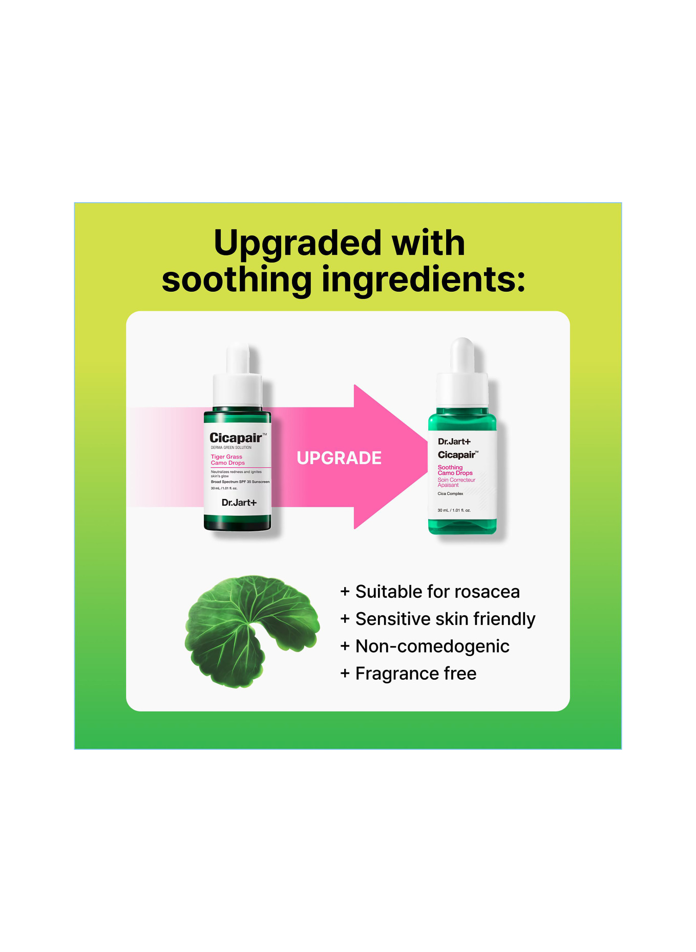 Dr.Jart+ CICAPAIR™ SOOTHING CAMO DROPS SPF20
