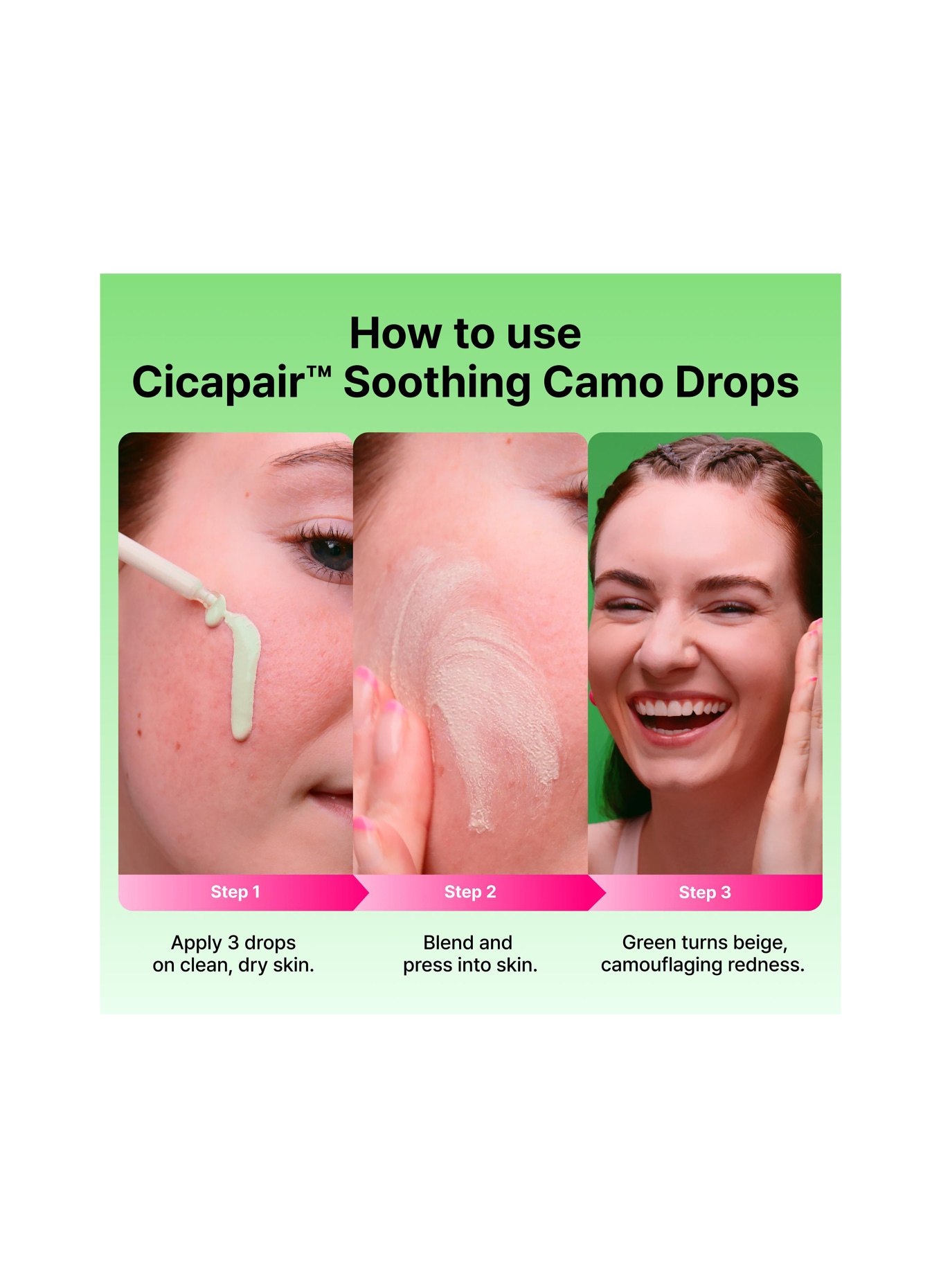 Dr.Jart+ CICAPAIR™ SOOTHING CAMO DROPS SPF20