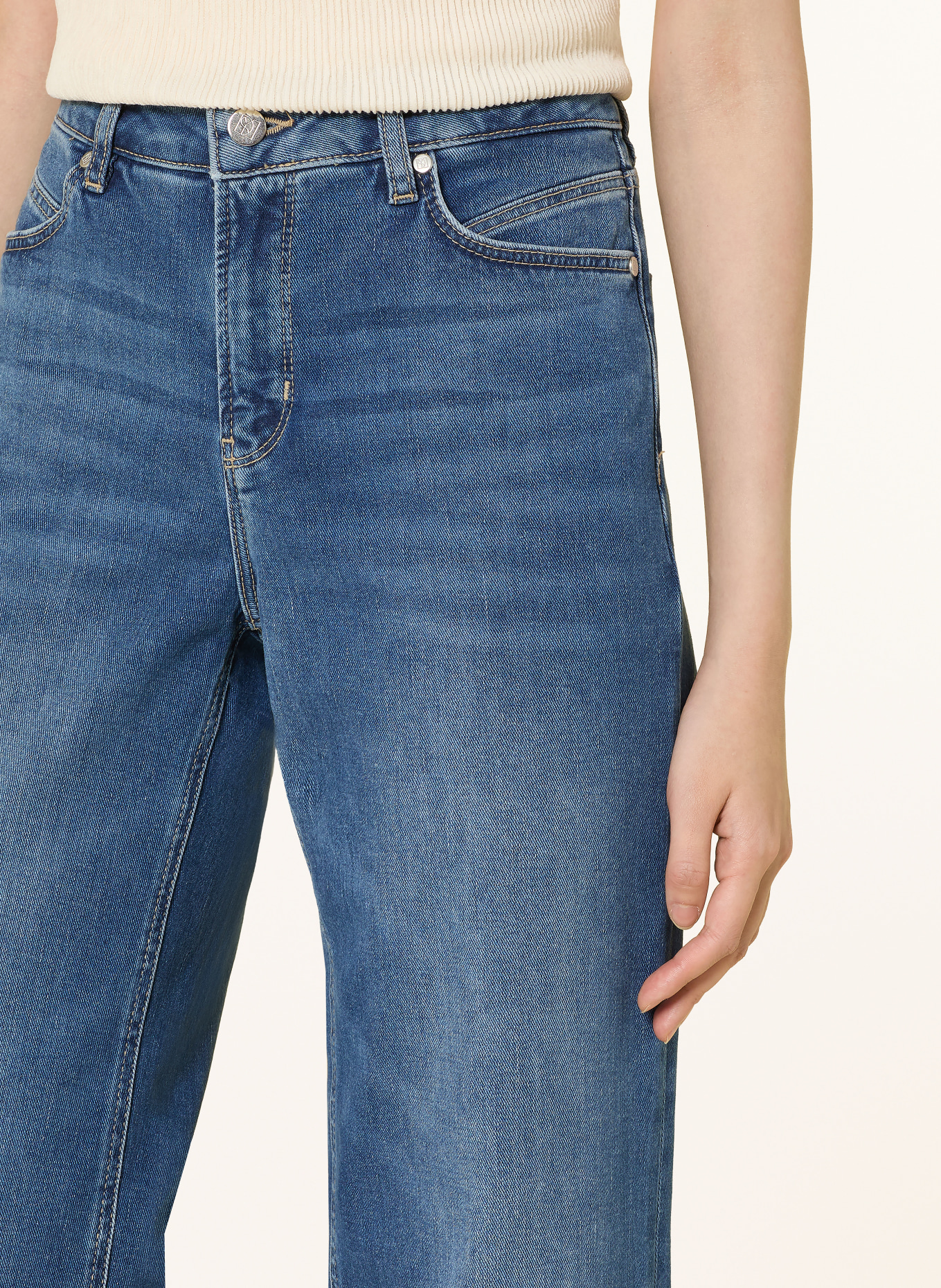 someday Flared Jeans THE CARIE: 70179 dark blue