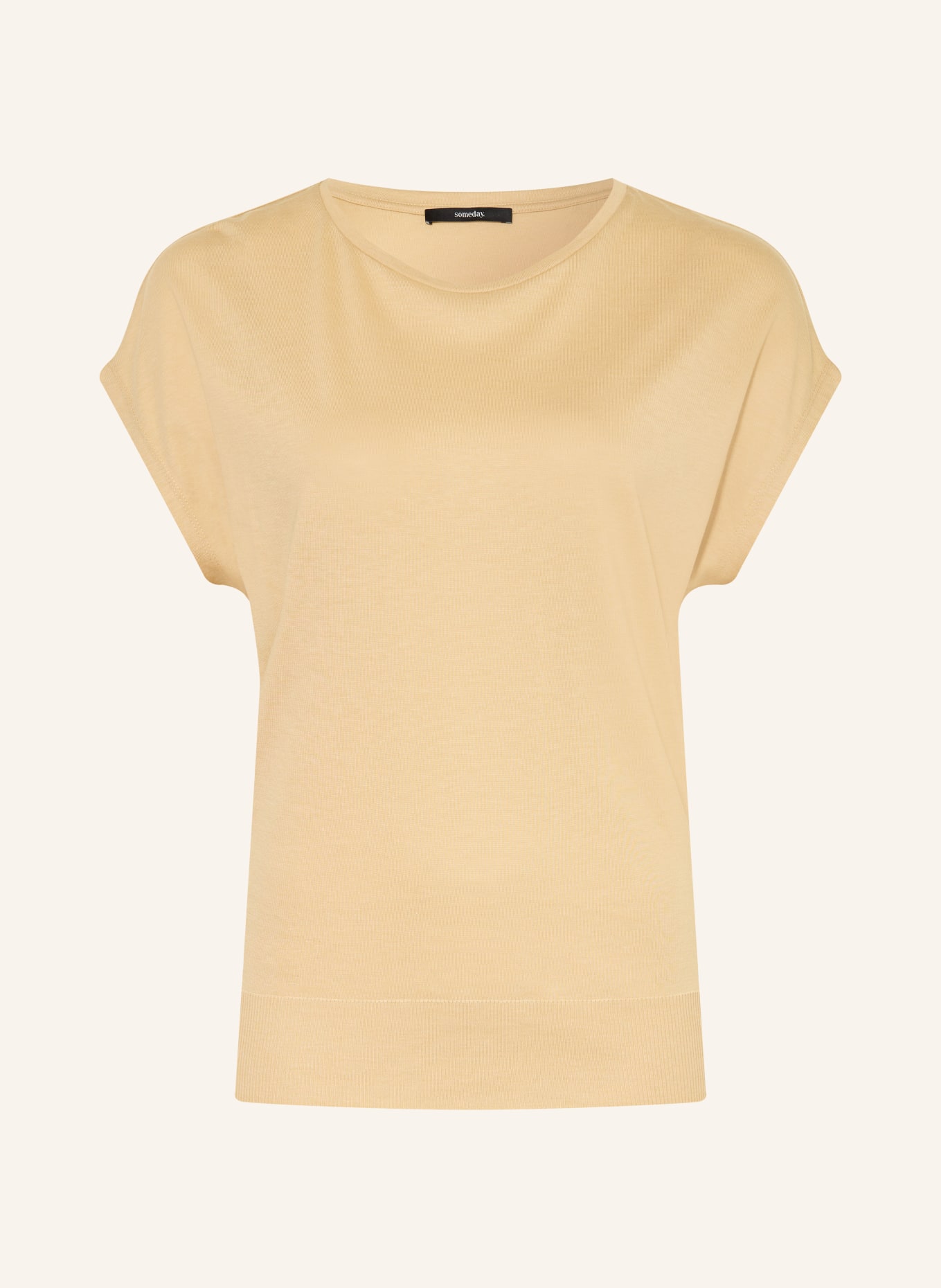 someday KAJA T-shirt: LIGHT BROWN