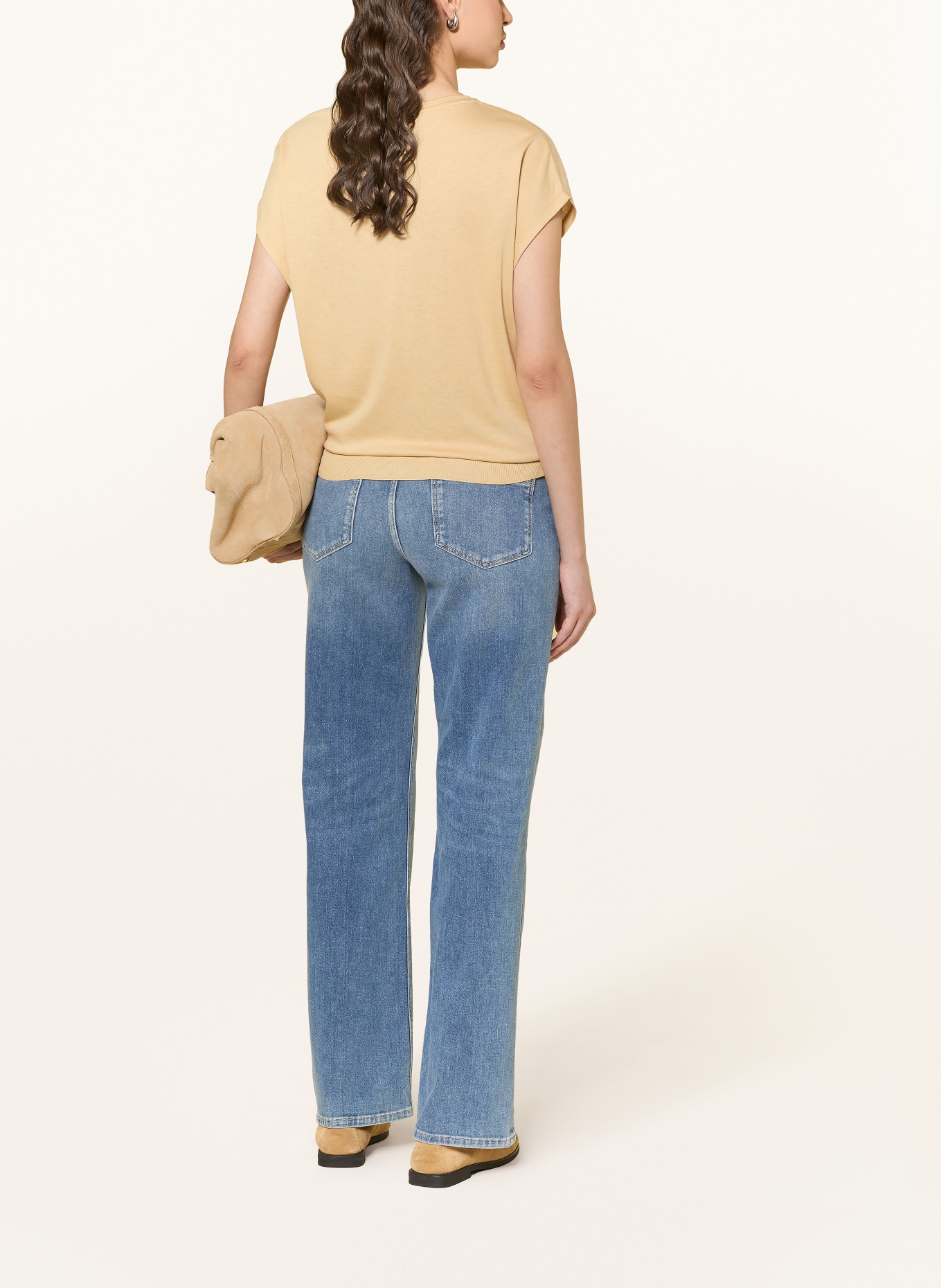 someday KAJA T-shirt: LIGHT BROWN