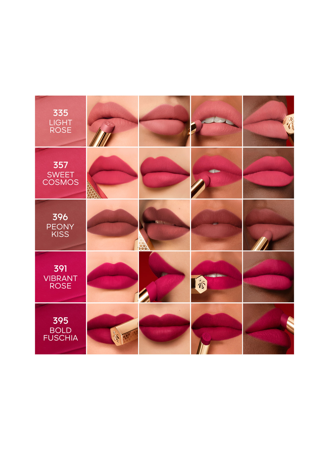 GUERLAIN KISSKISS: 391 VIBRANT ROSE