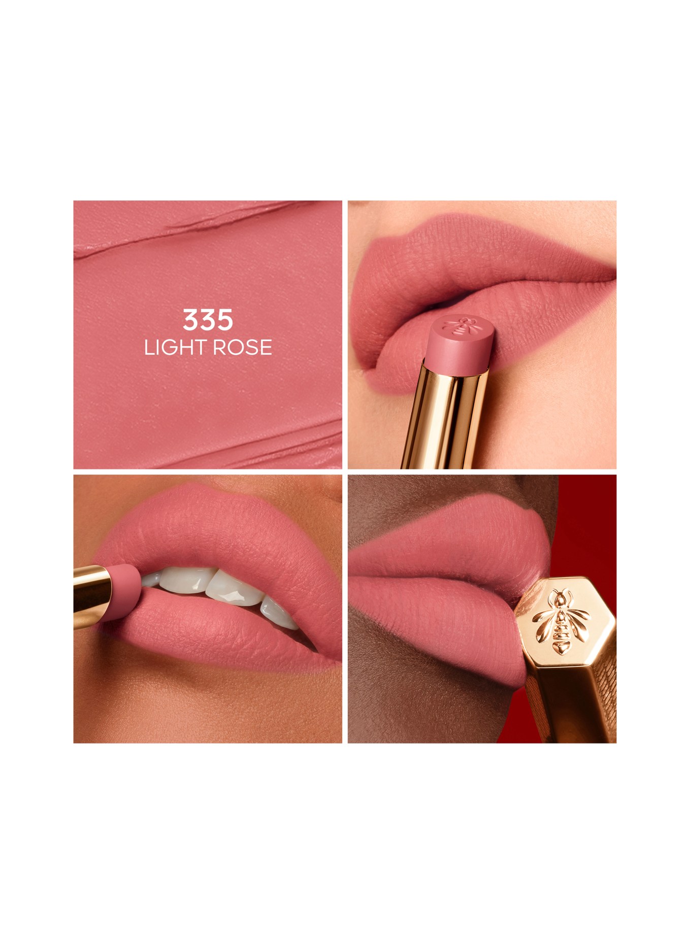 GUERLAIN KISSKISS: 335 LIGHT ROSE