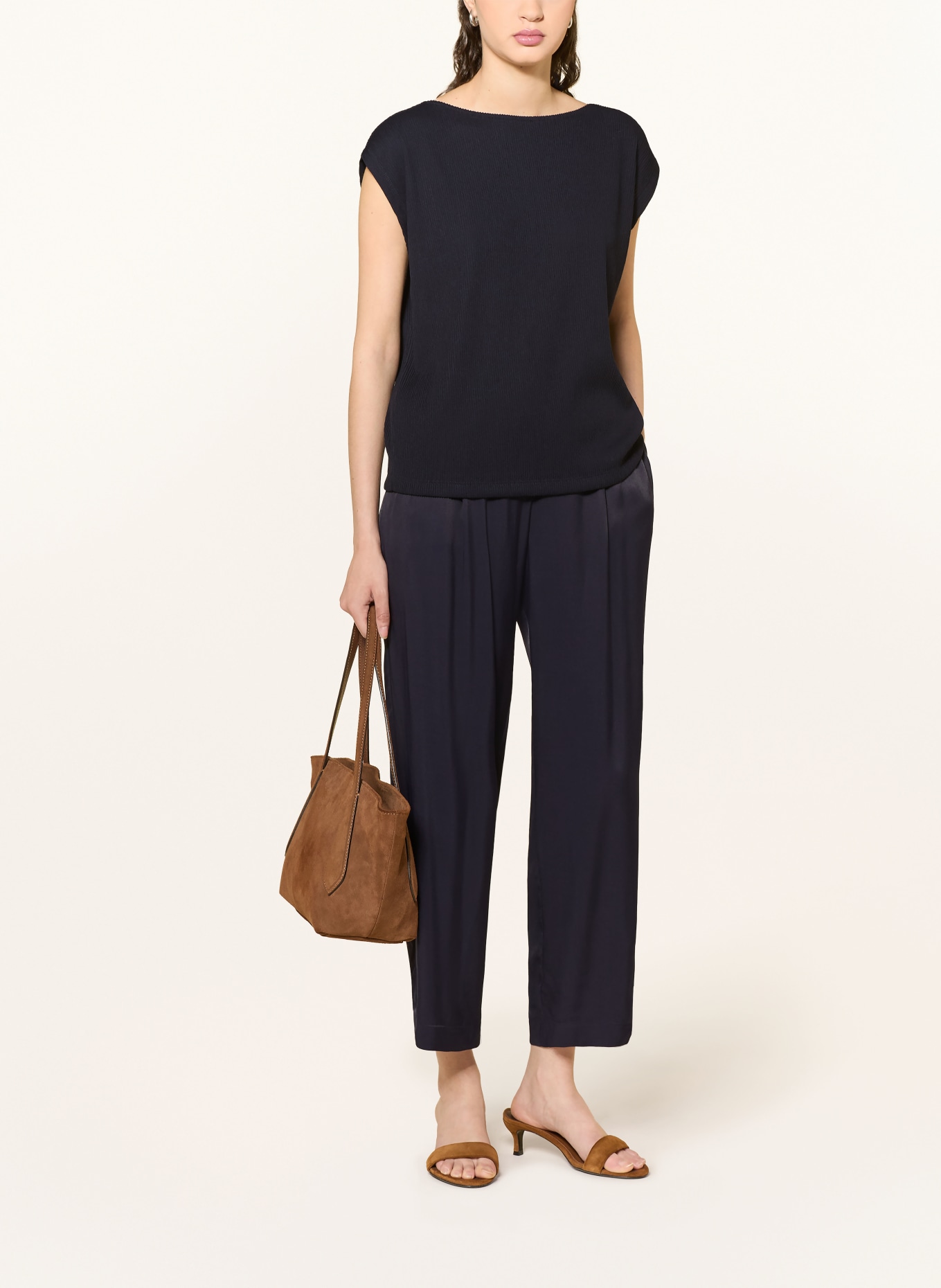 someday Chemisier KELDINE: BLEU FONCÉ