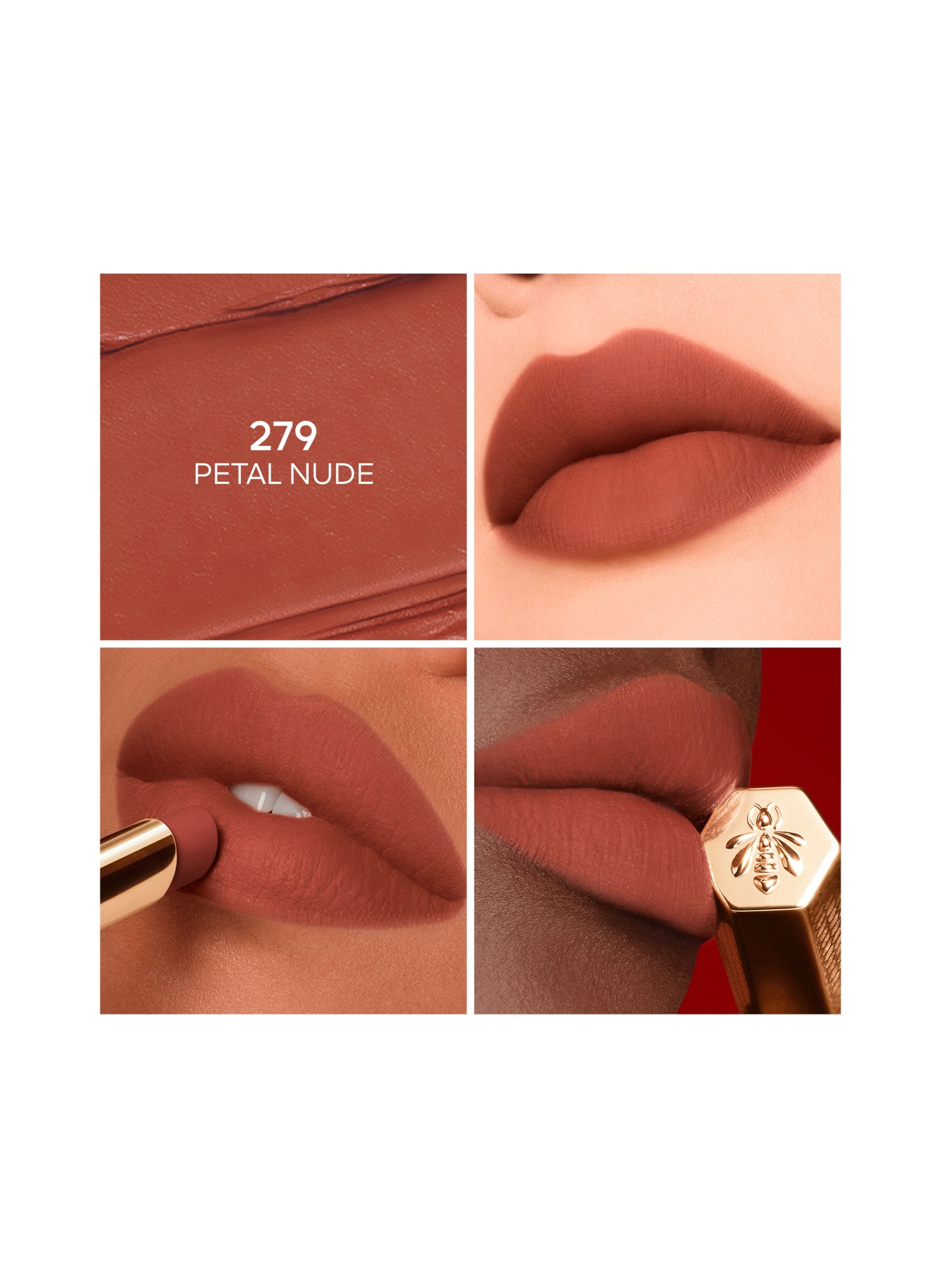 GUERLAIN KISSKISS REFILL: 279 PETAL NUDE