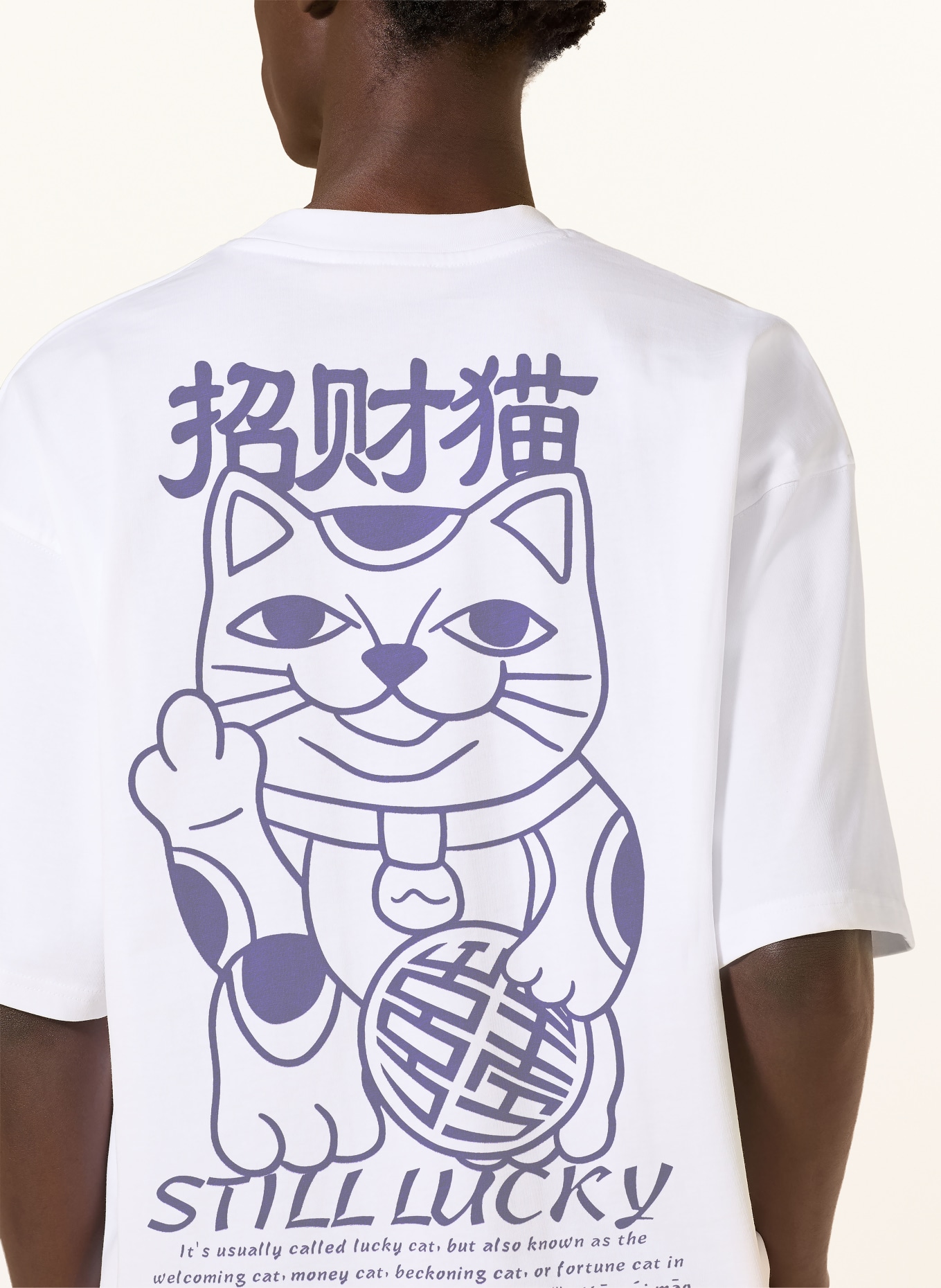 WOODBIRD T-shirt WBBEAM: WHITE / PURPLE