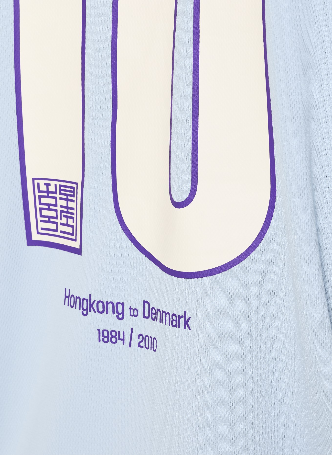 WOODBIRD T-Shirt WBBEAM: HELLBLAU / LILA / WEISS