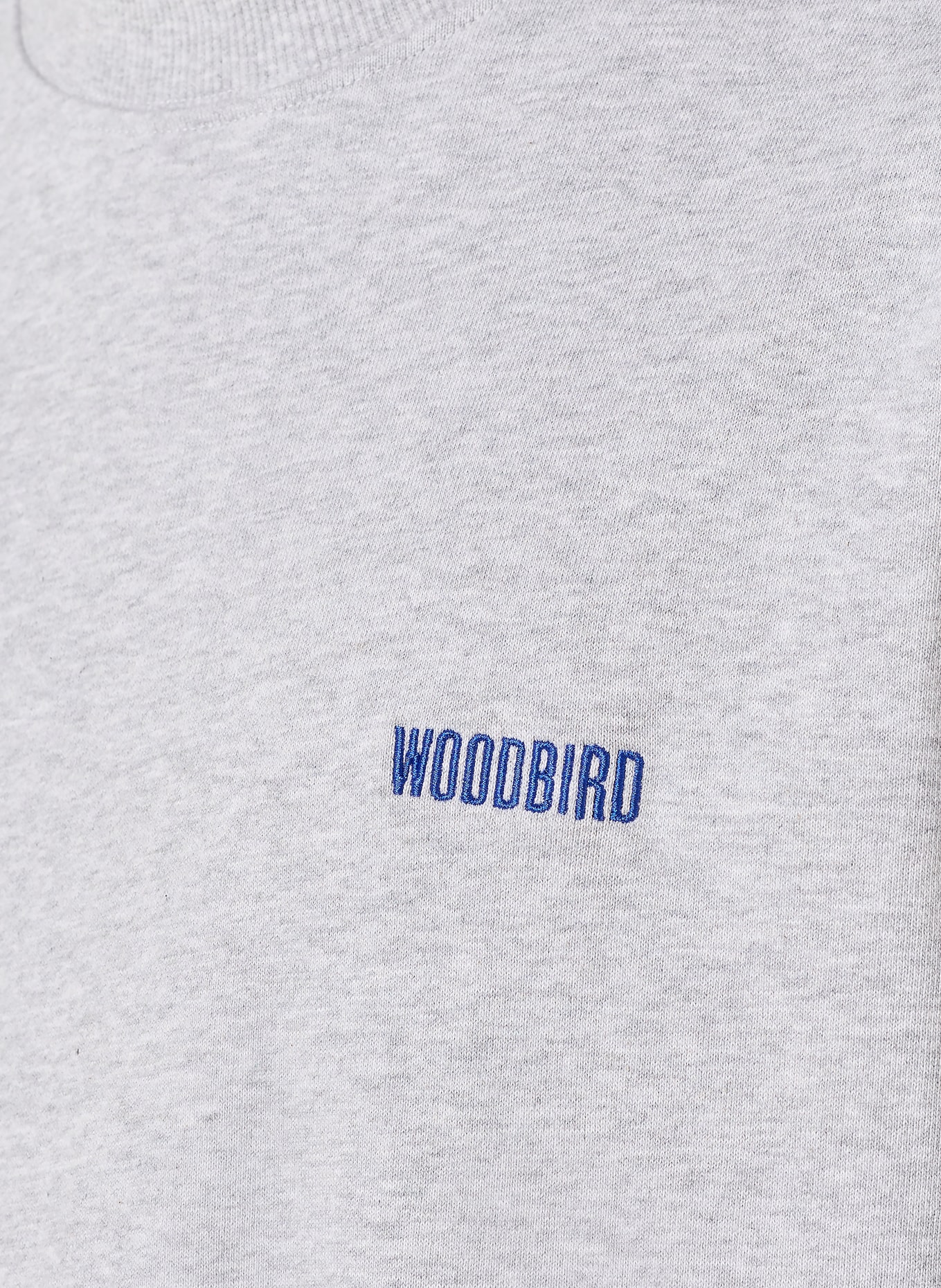 WOODBIRD Sweatshirt WBCANE: GRAU / ROT / BLAU