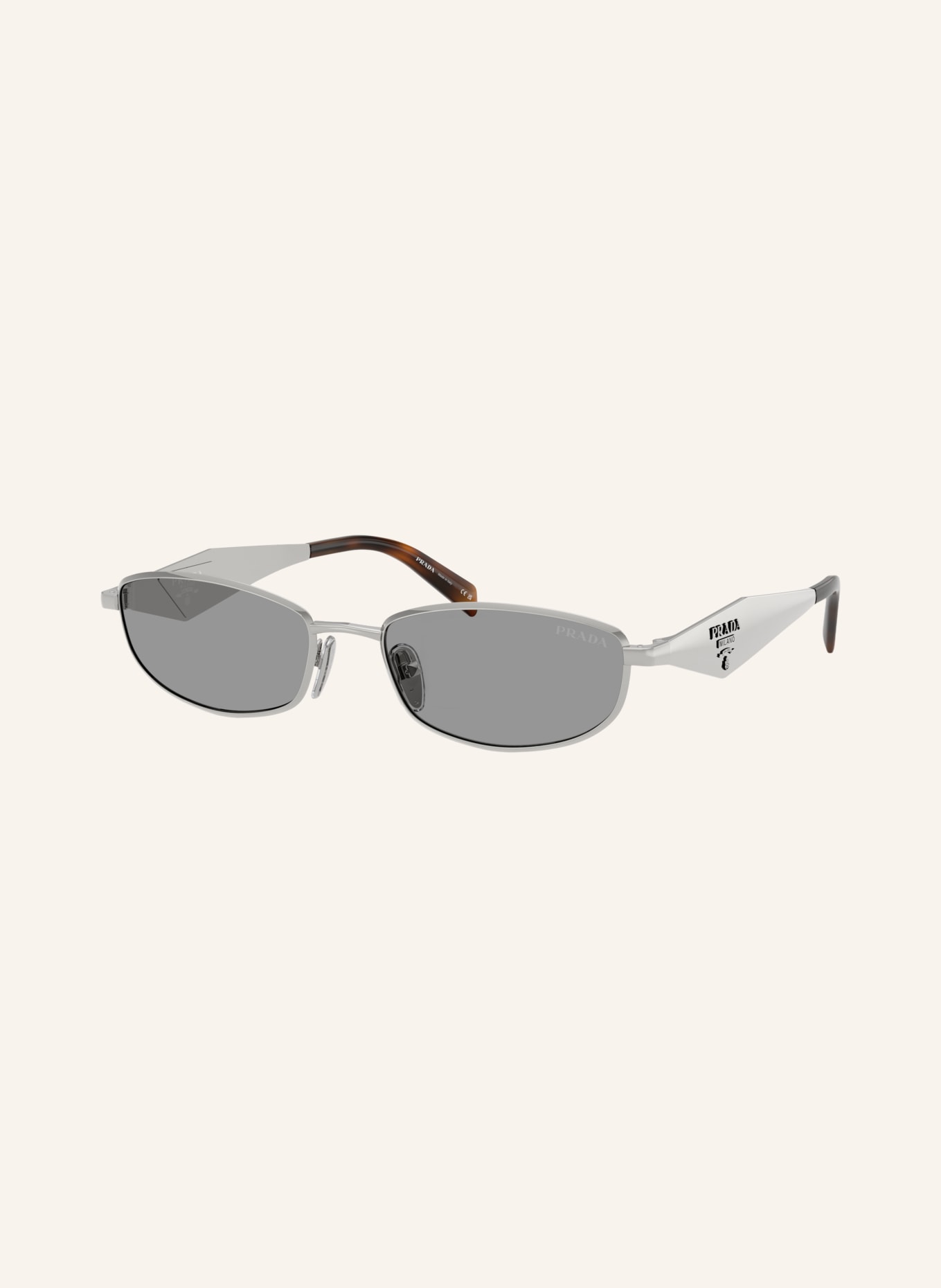 PRADA Sunglasses PR D51S: SILVER/GRAY