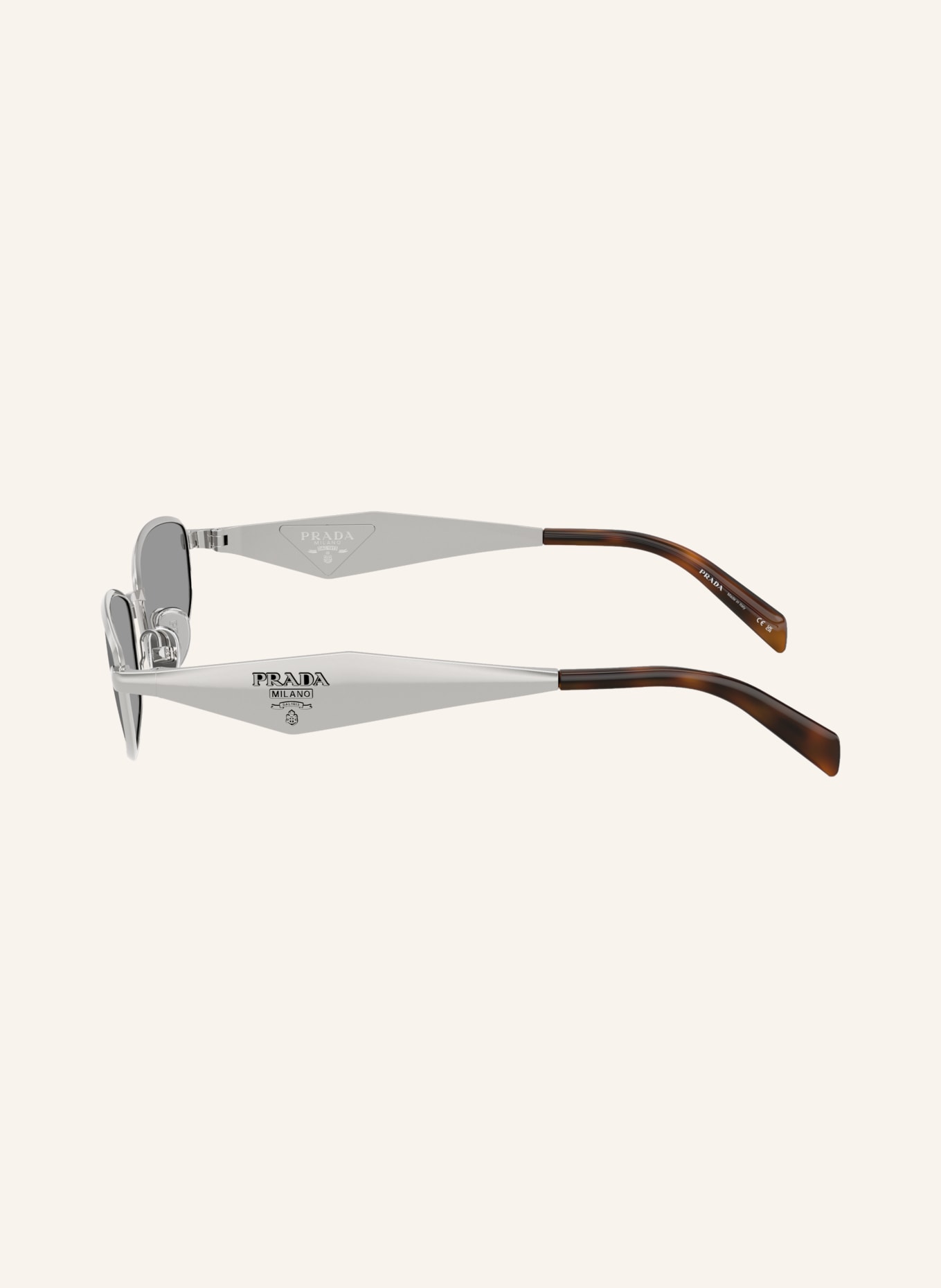 PRADA Sunglasses PR D51S: SILVER/GRAY