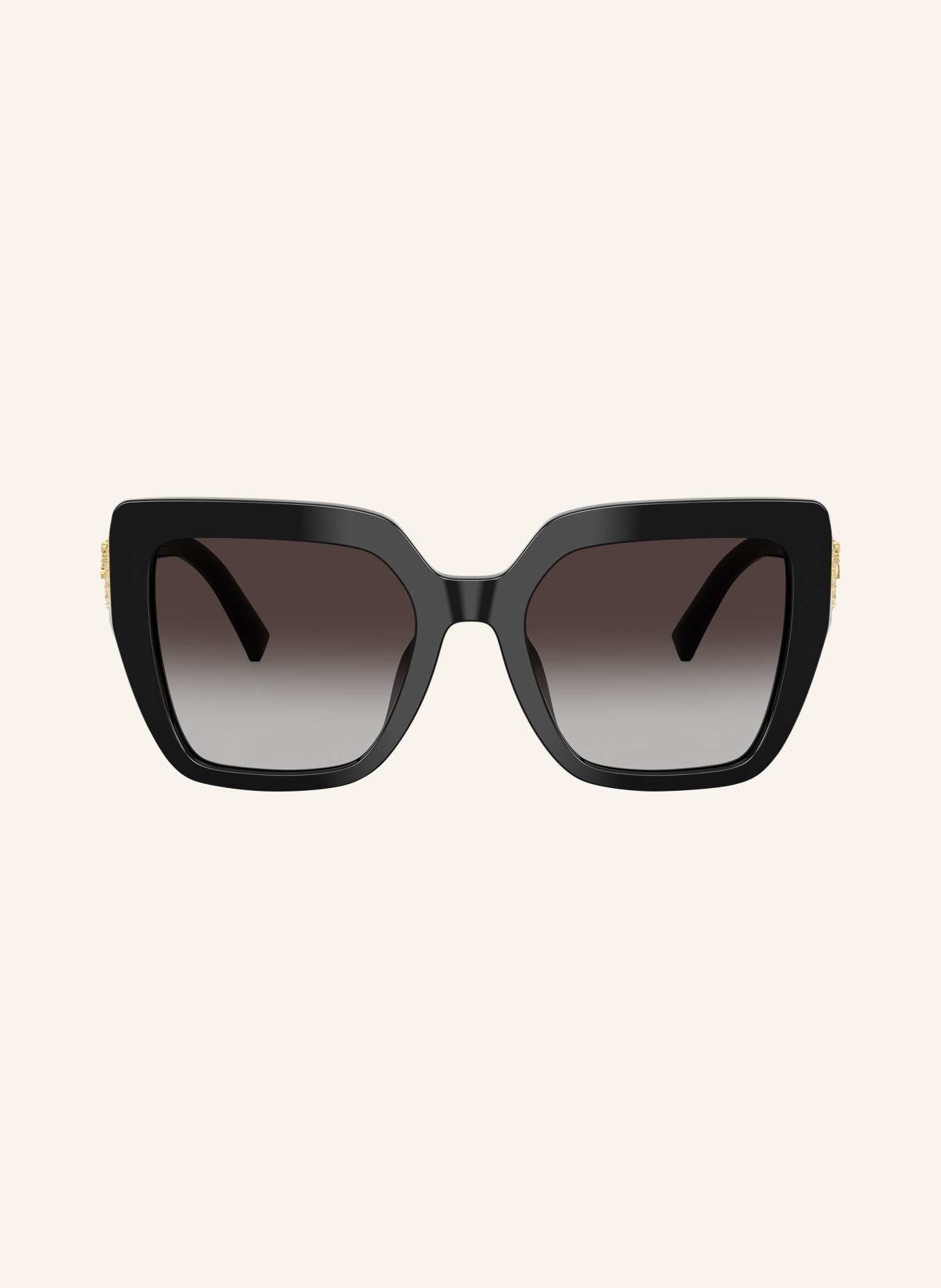 DOLCE & GABBANA Solbriller DG4538: SORT/GRÅ GRADERING