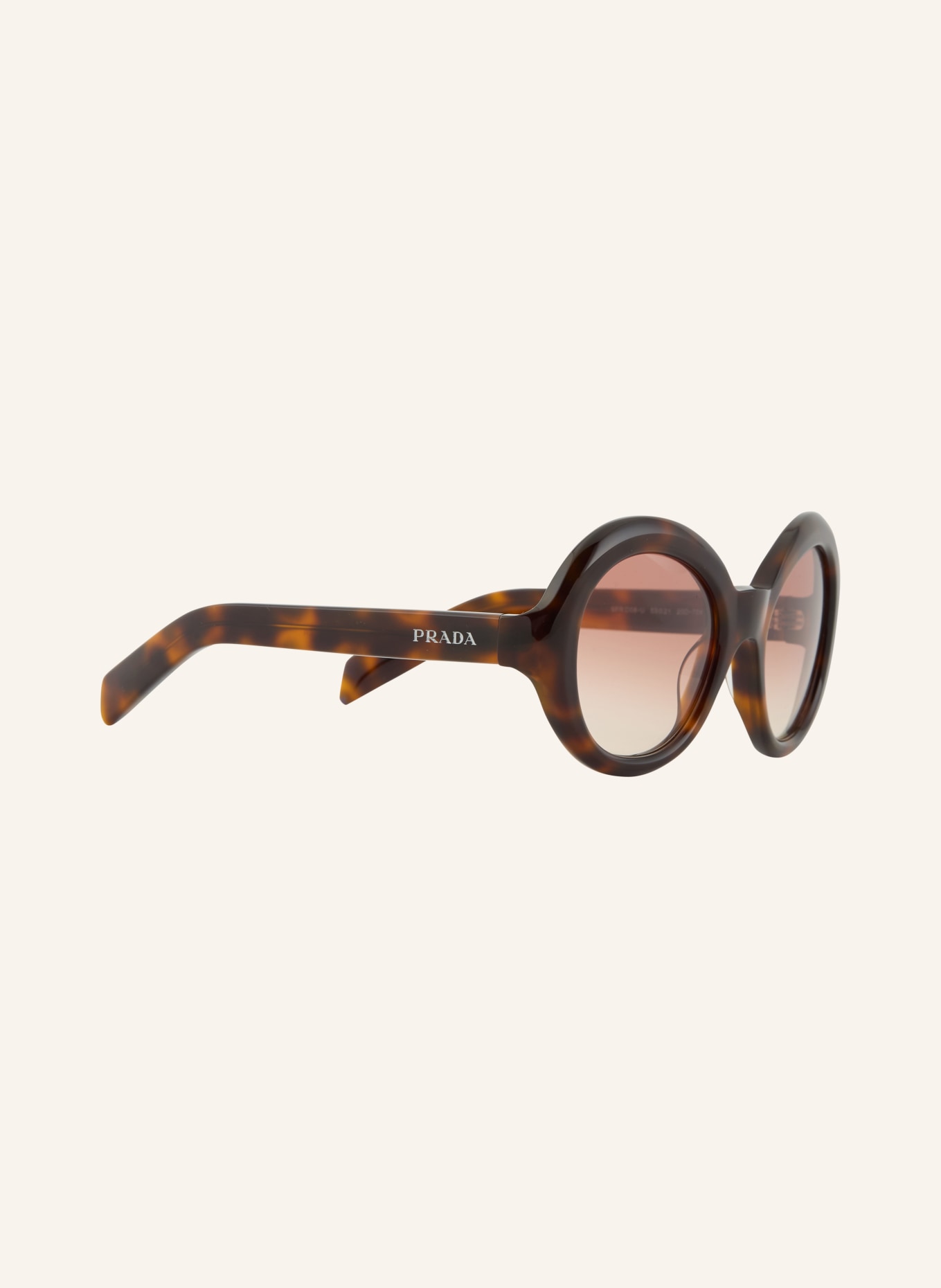 PRADA Sunglasses PR D08SU: HAVANA/ LIGHT BROWN GRADIENT