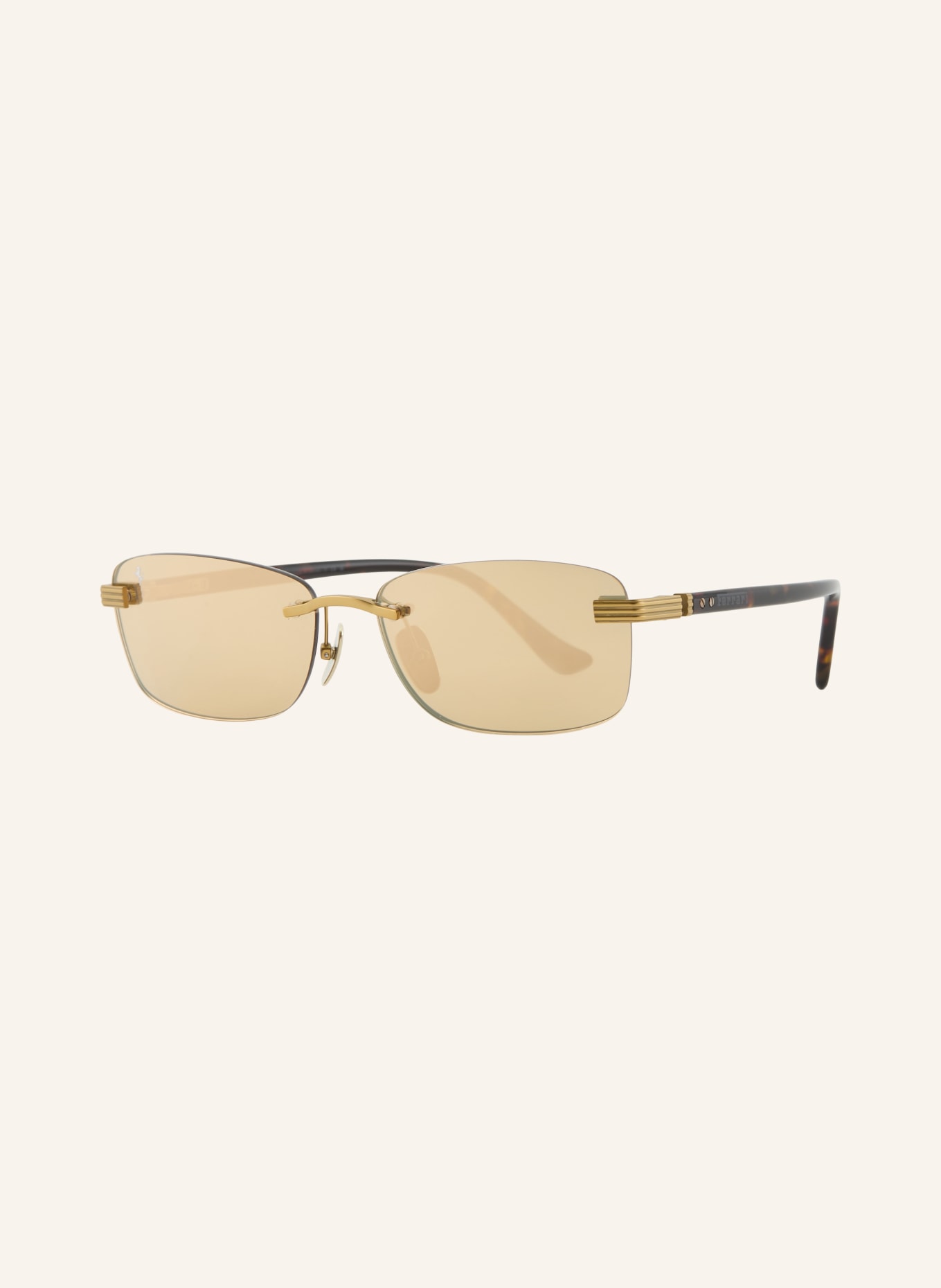 Scuderia Ferrari Sunglasses FH1029TD: GOLD/YELLOW MIRRORED