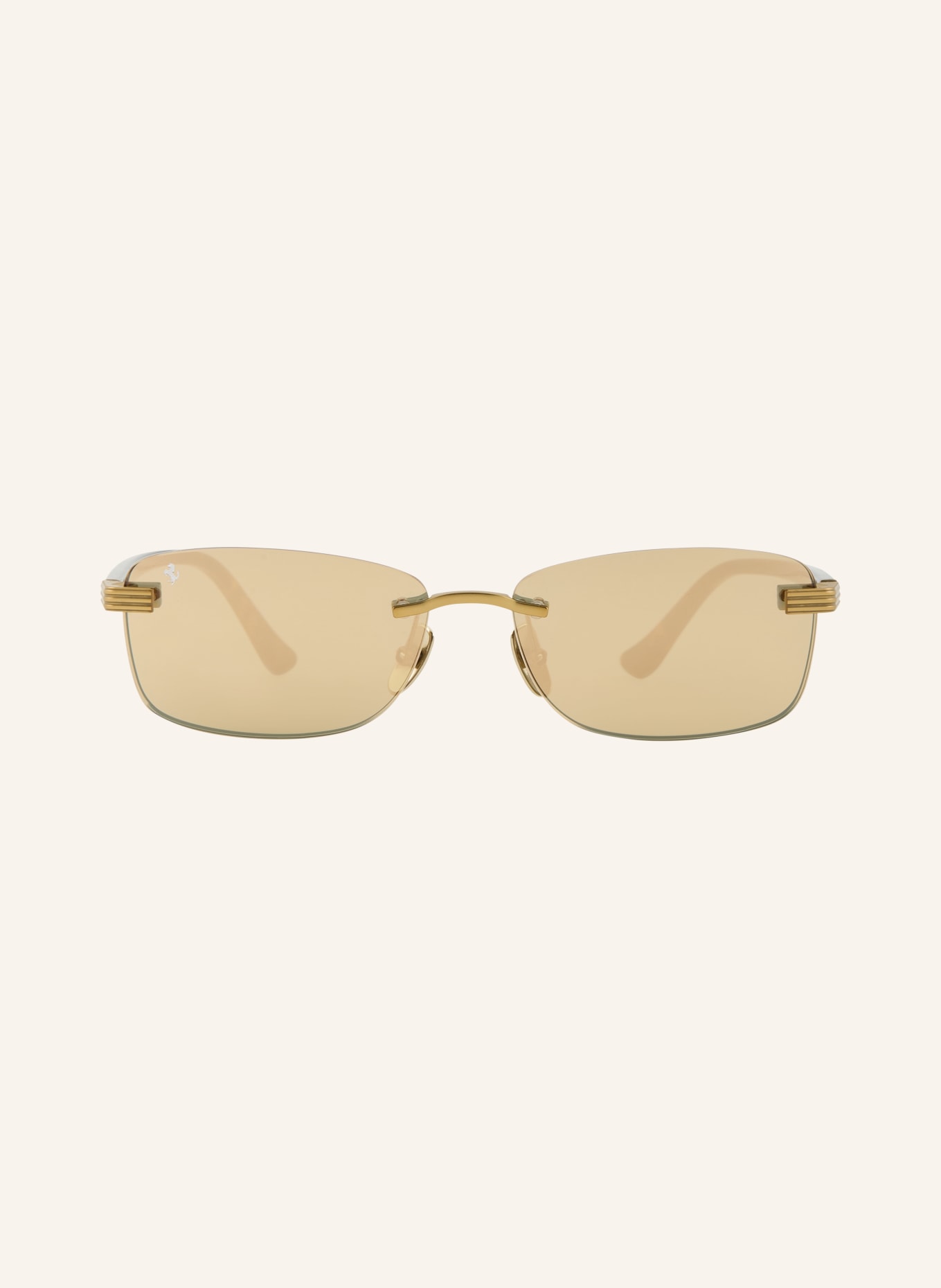 Scuderia Ferrari Sunglasses FH1029TD: GOLD/YELLOW MIRRORED