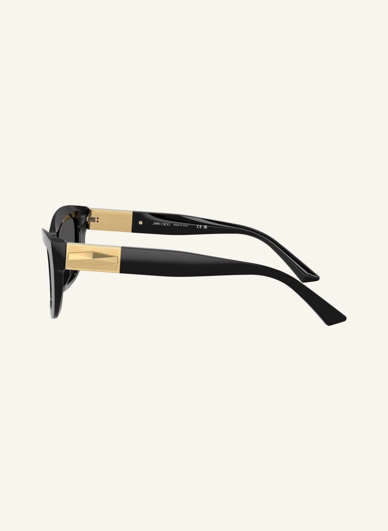 JIMMY CHOO Sonnenbrille JC5030U: SCHWARZ/ DUNKELGRAU