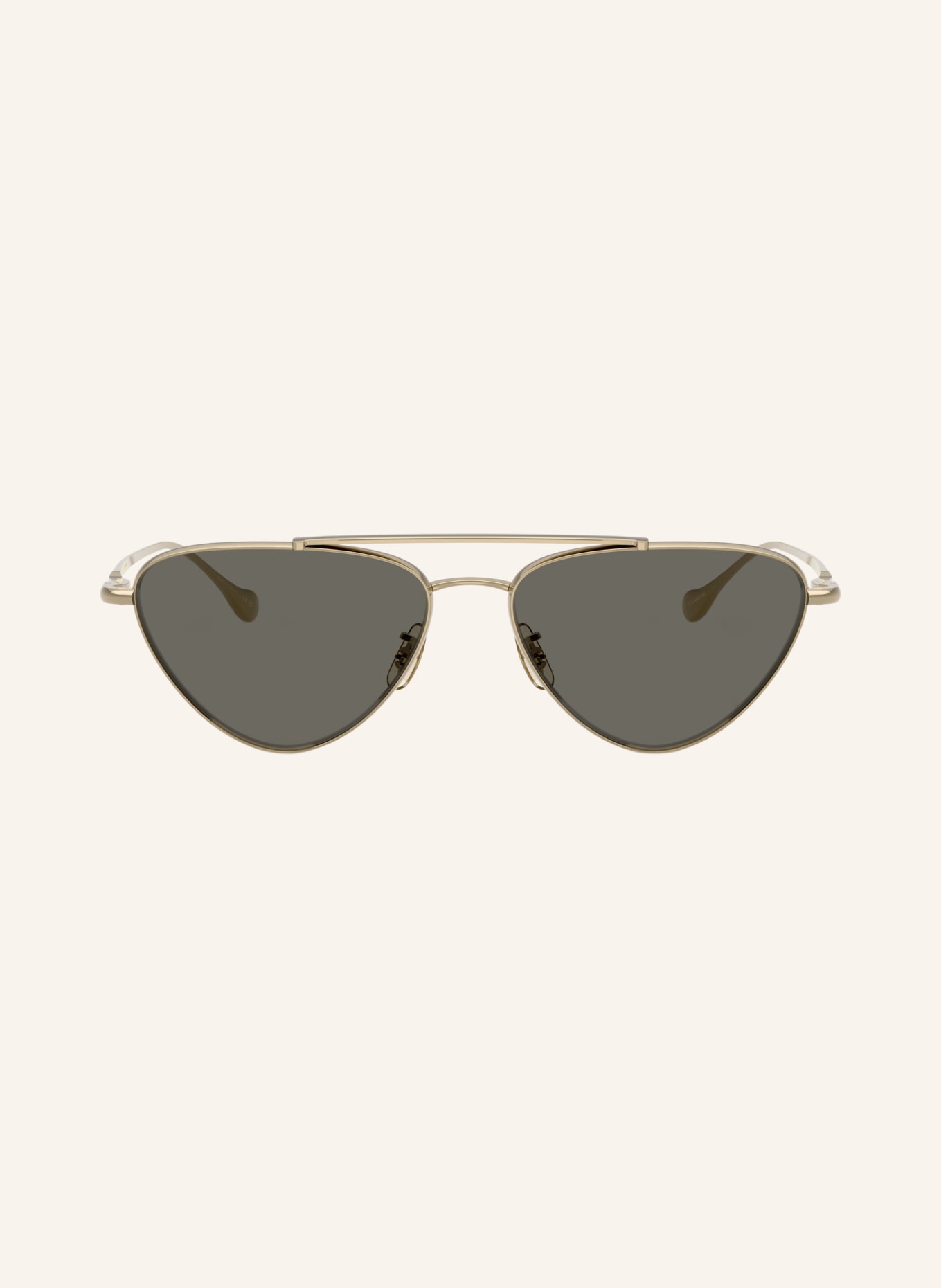 OLIVER PEOPLES Sunglasses OV1369ST: GOLD/ DARK GREY