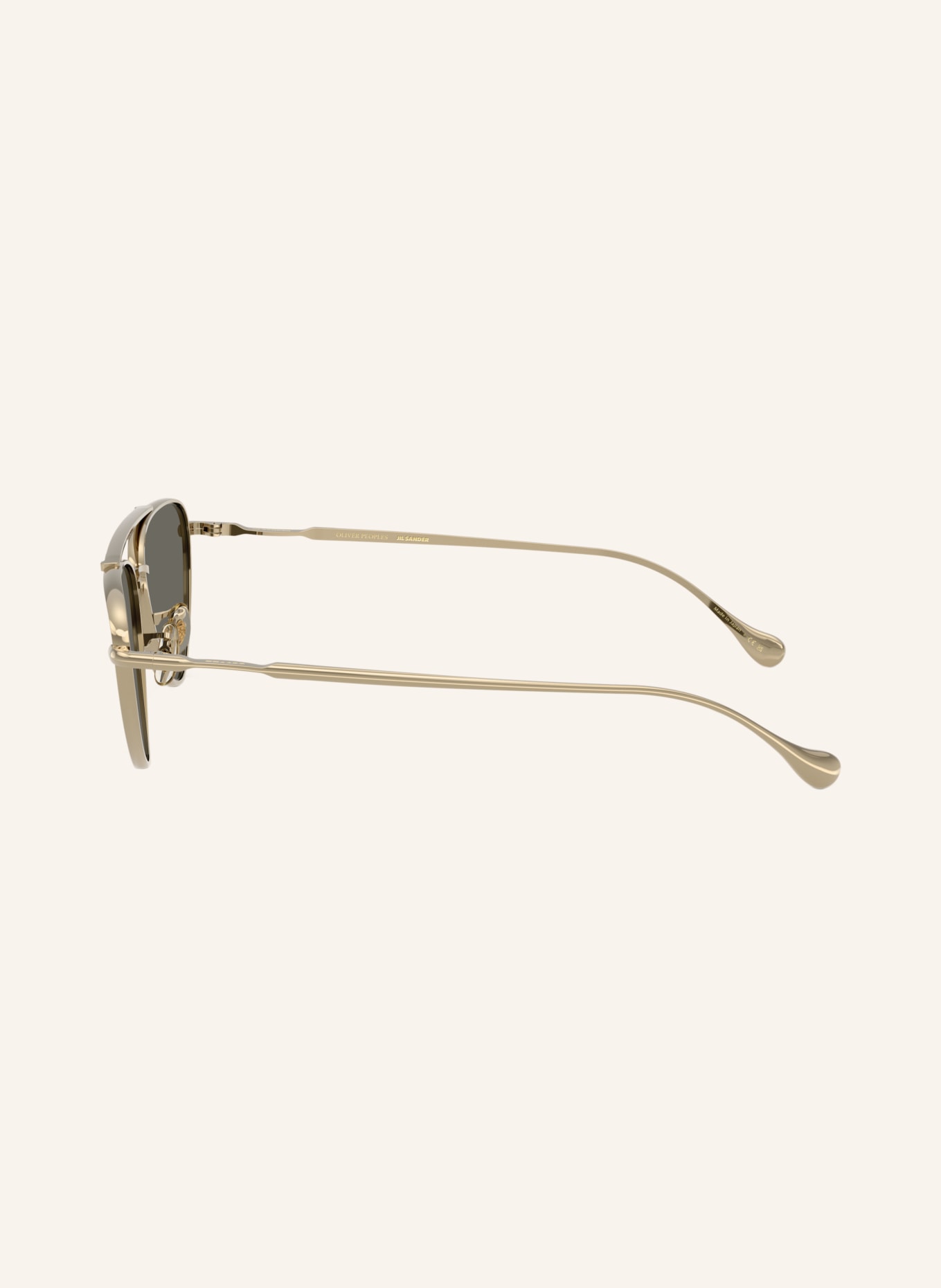 OLIVER PEOPLES Sunglasses OV1369ST: GOLD/ DARK GREY