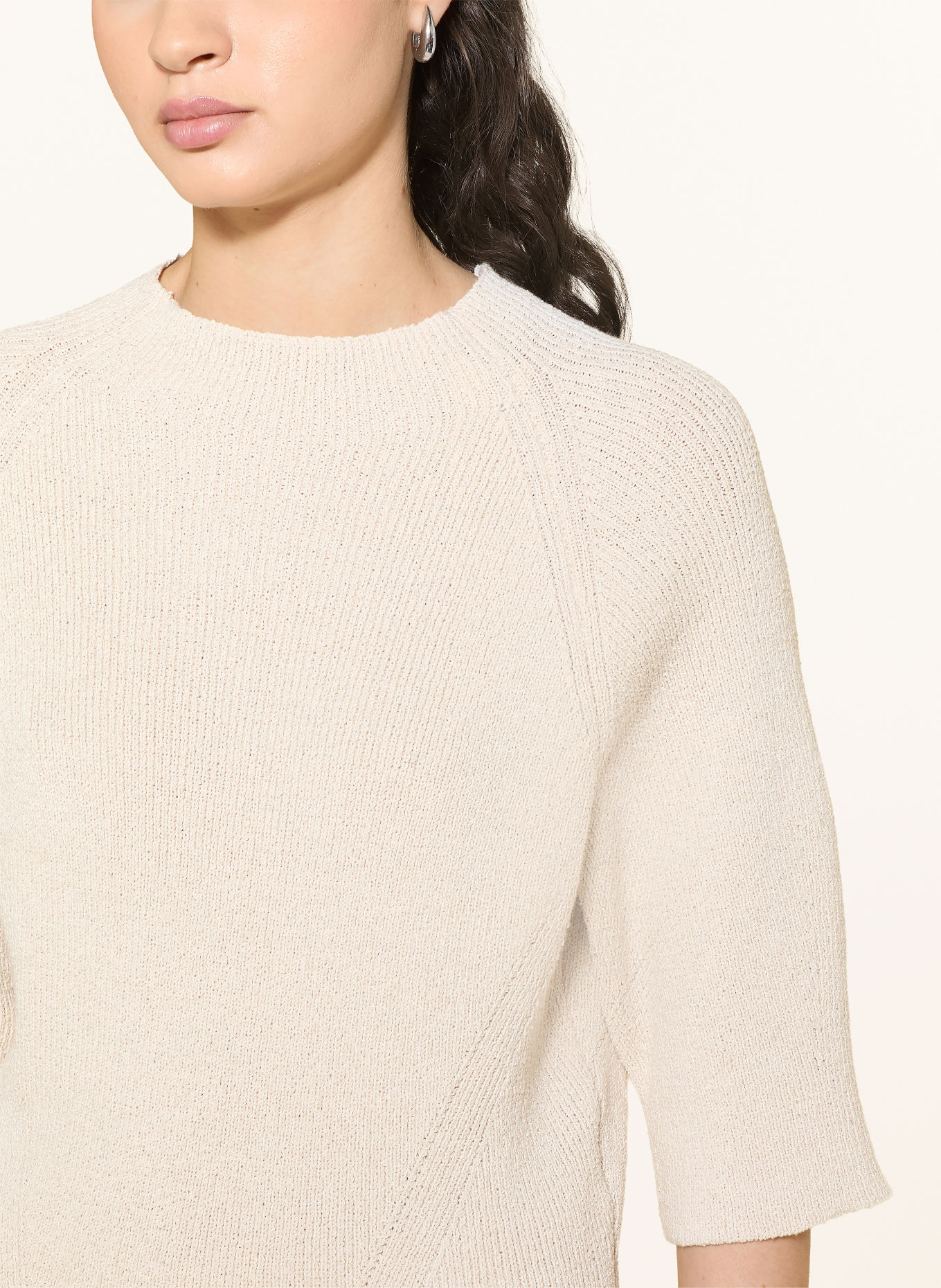 someday Gebreid shirt TAMILLA: BEIGE