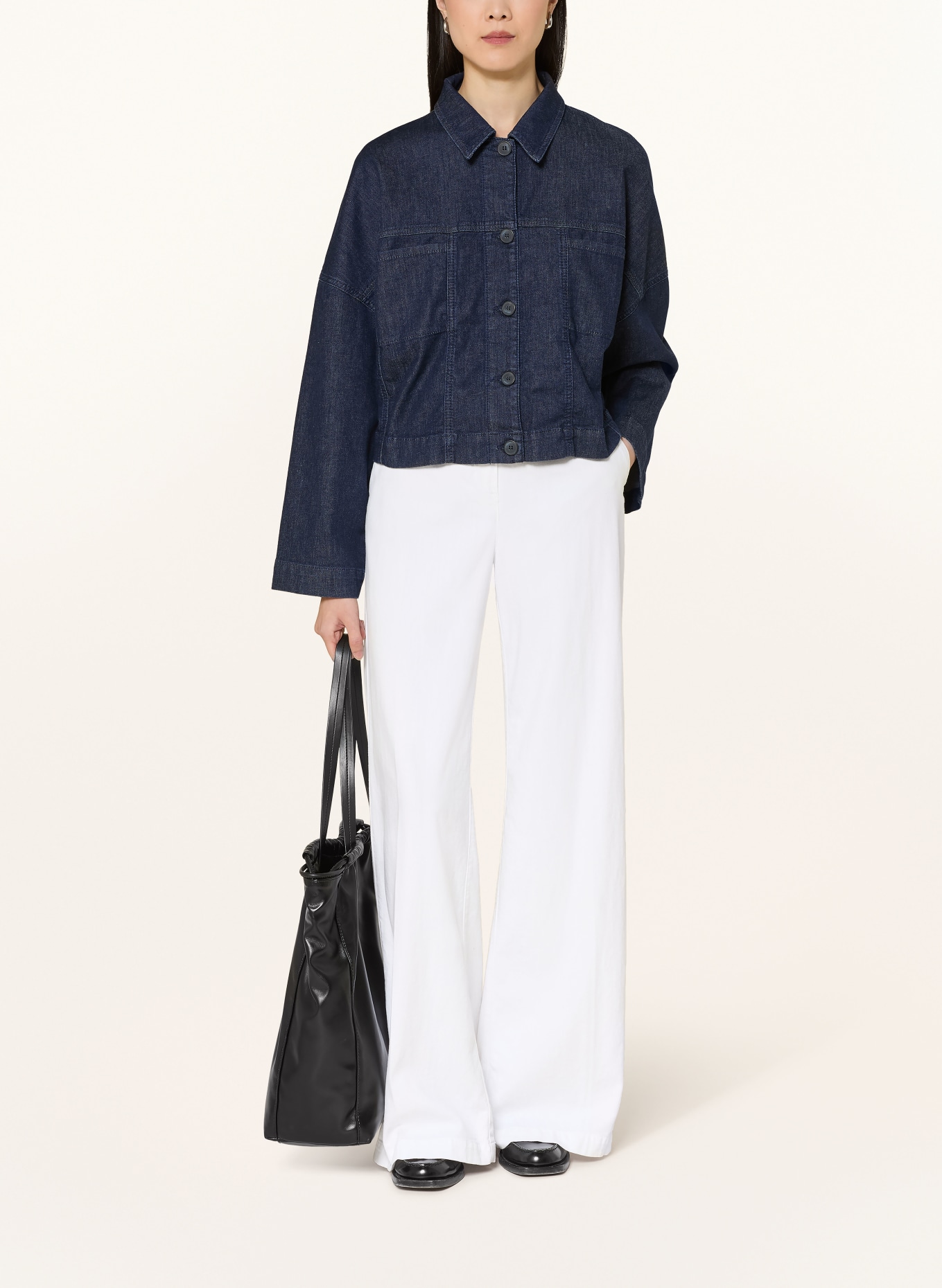 someday NAREEN Denim Jacket: 70098 classic dark blue
