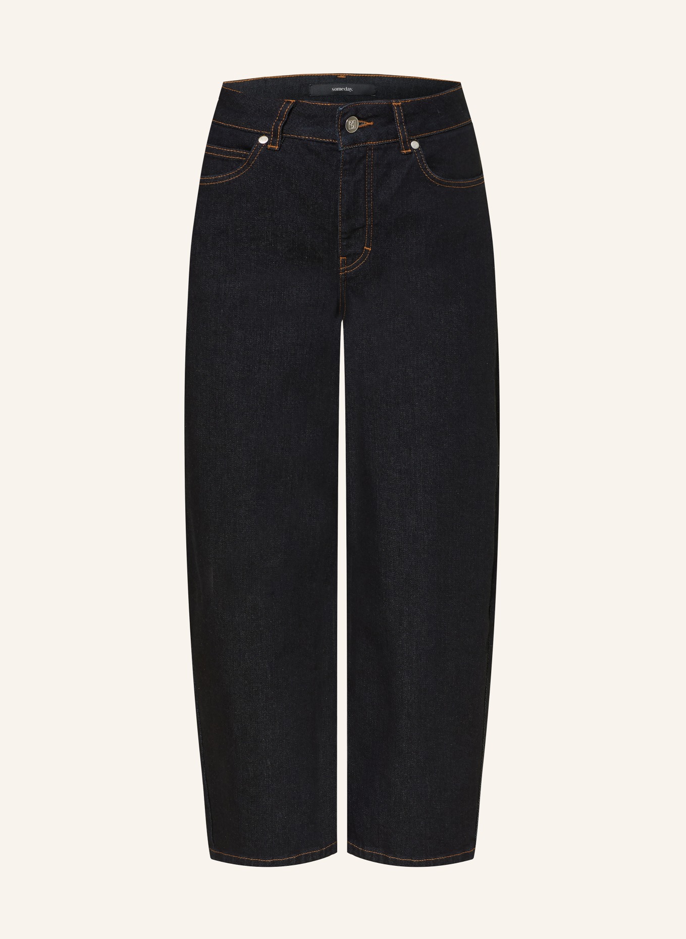 someday Barrel jeans CORAH CURVED: 70045 dark rinsed blue