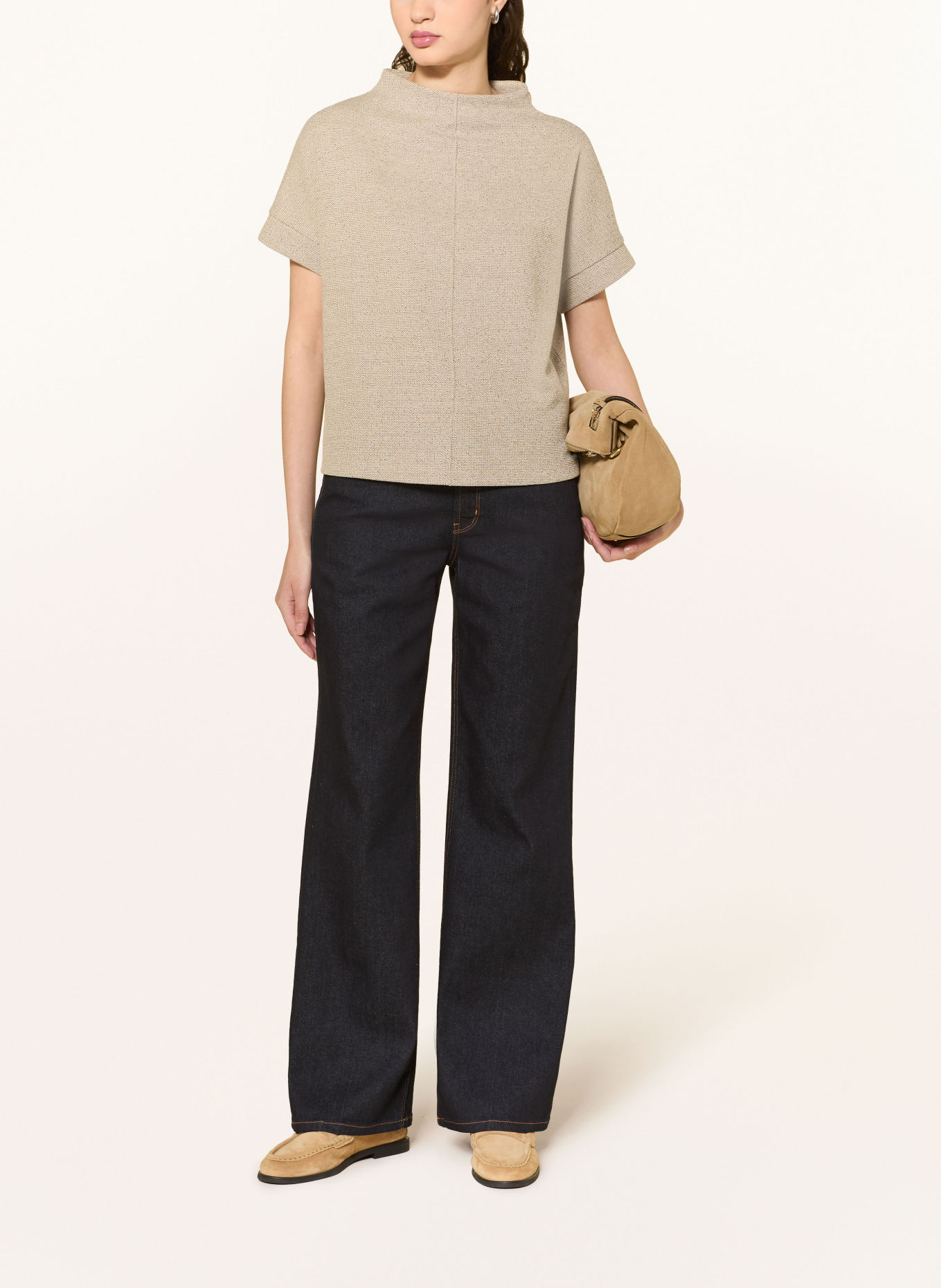someday Blusenshirt KARLOTTE: TAUPE / BEIGE / ECRU