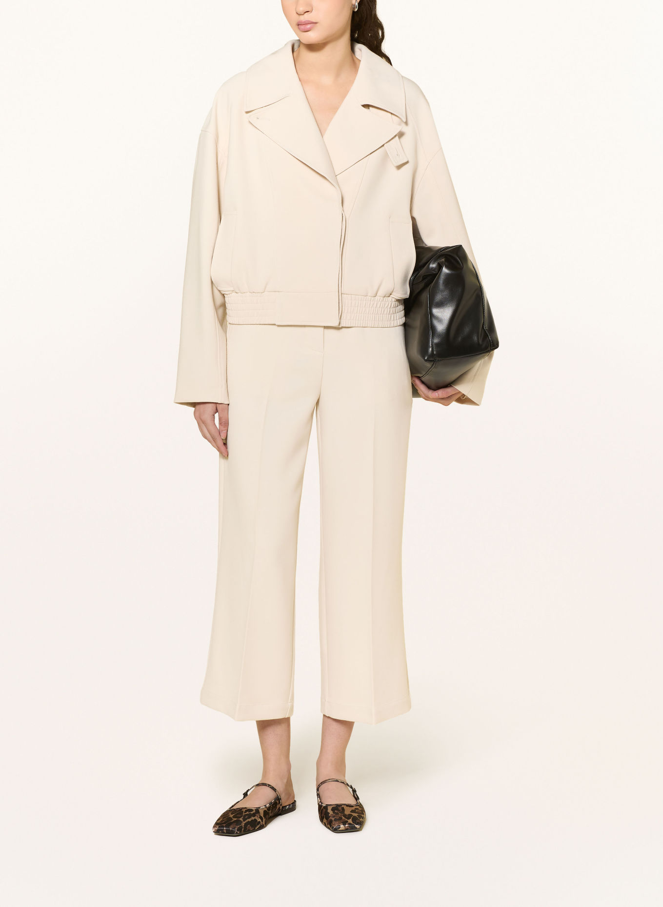someday CURILO 7/8-length trousers: CREAM