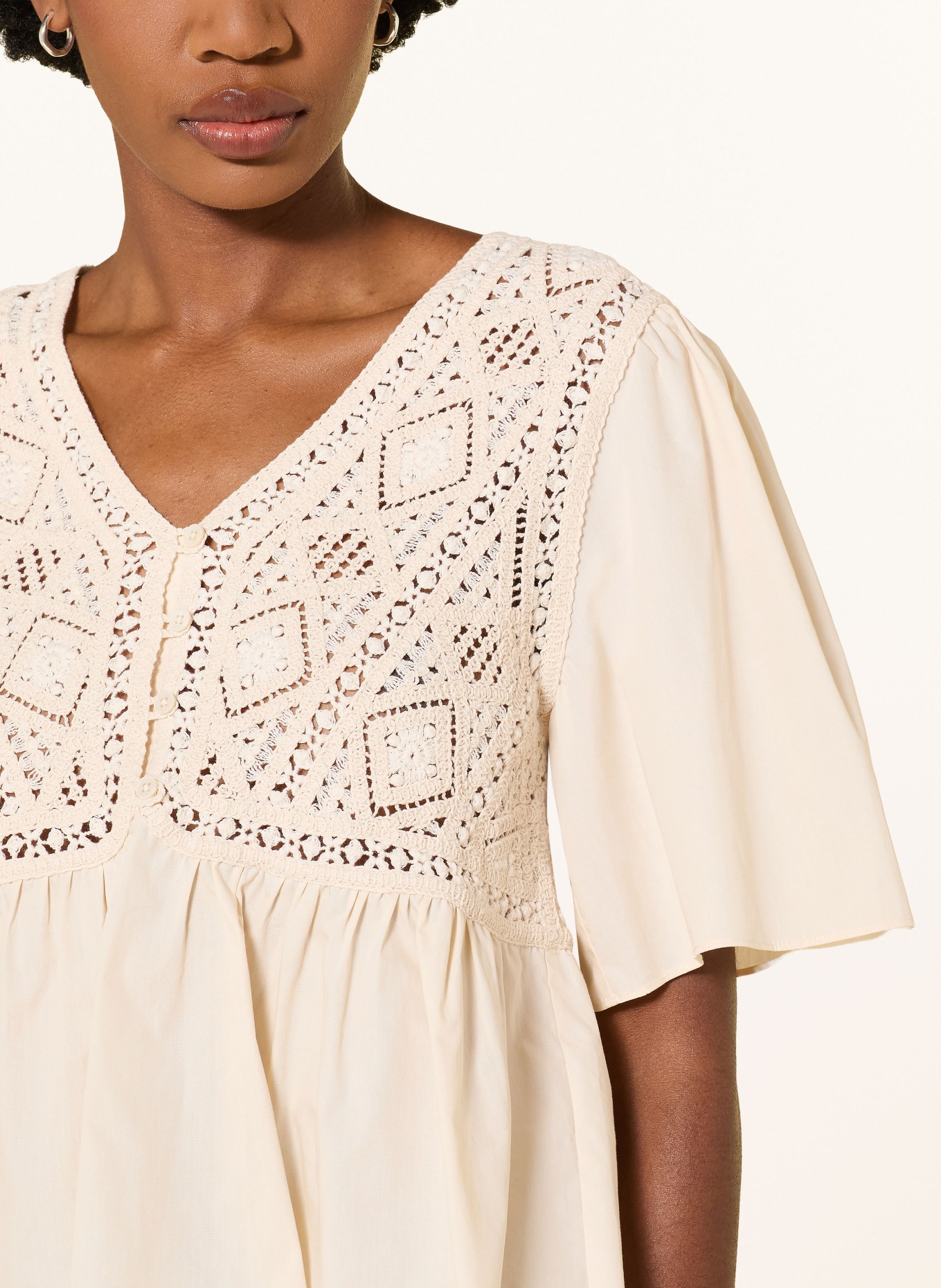 ba&sh Blusenshirt SALVI: ECRU