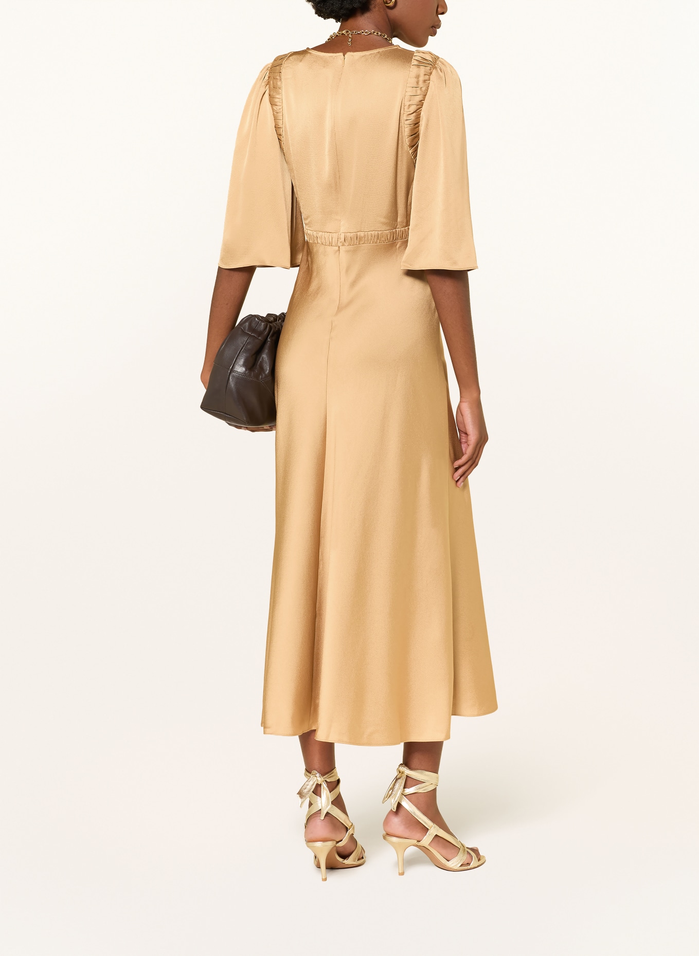 ba&sh Kleid CHARLOTTE: CAMEL