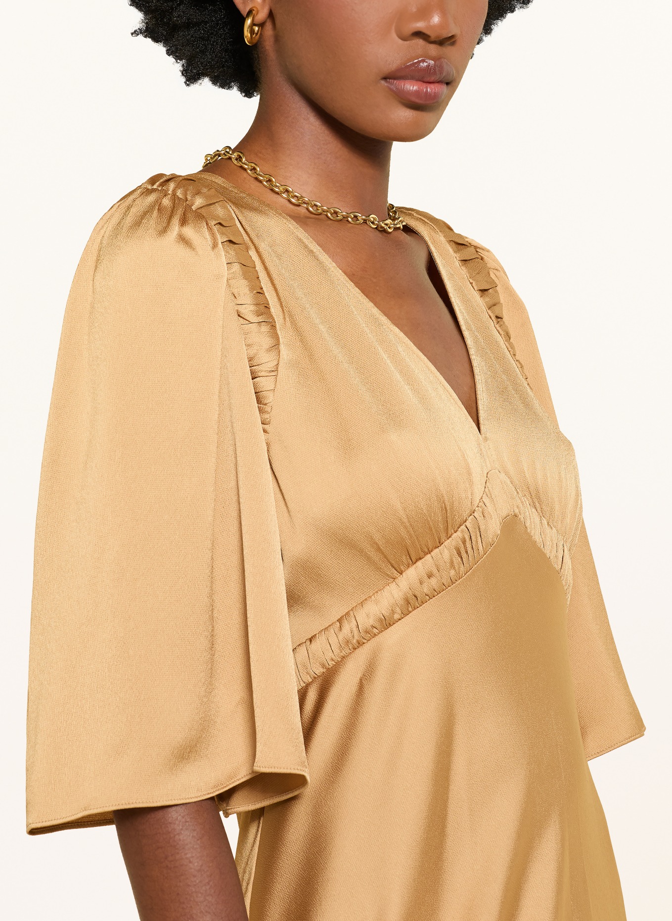ba&sh Kleid CHARLOTTE: CAMEL