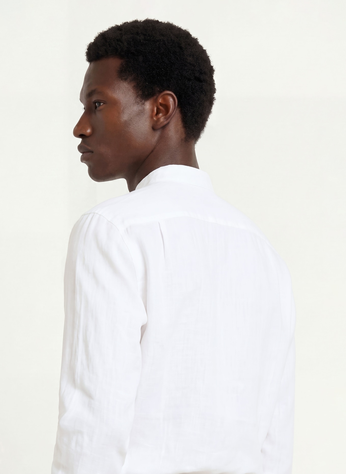 seidensticker Leinenhemd Regular Fit: WEISS