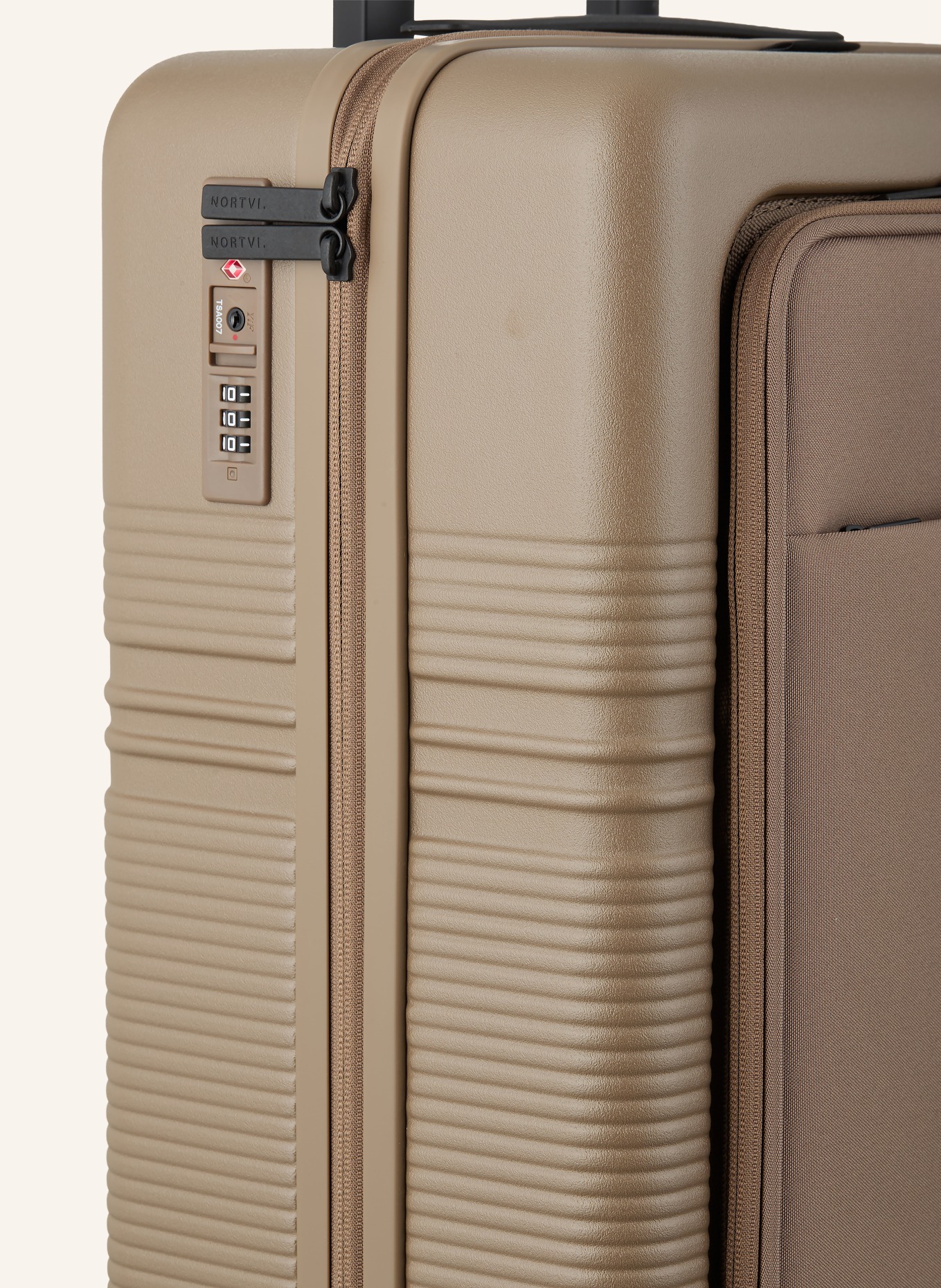 NORTVI Trolley FRONT POCKET: TAUPE