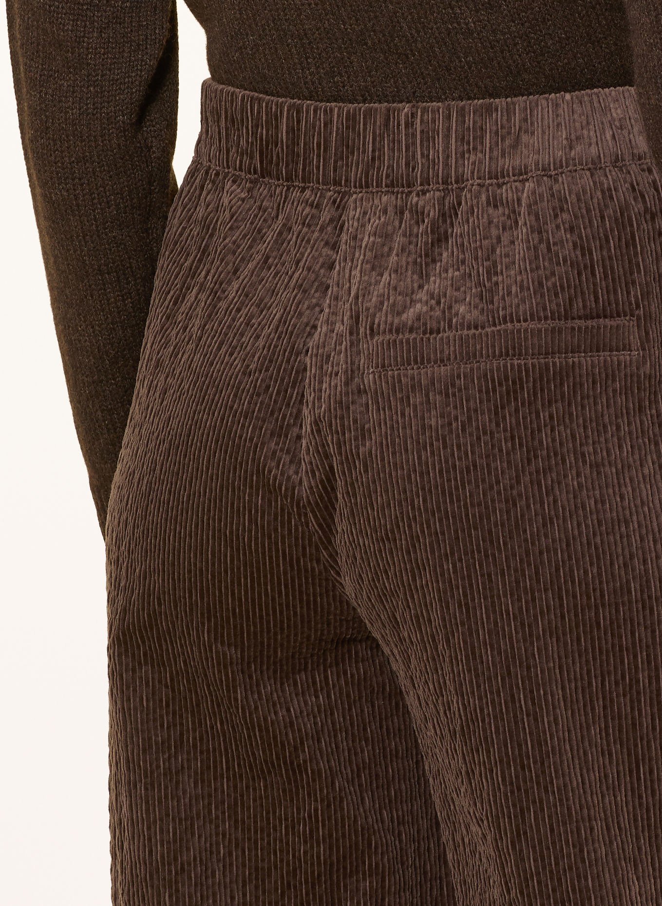 OPUS PANTS Cordbroek MUCIA BASE: GRIJS