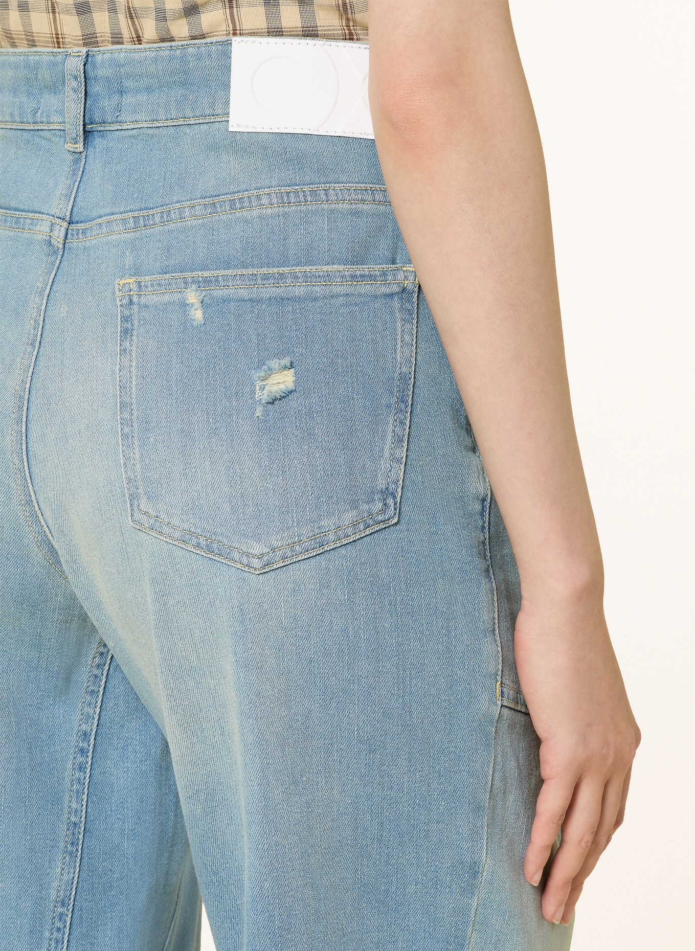 OPUS PANTS Barrel Jeans MELLY BREEZE: 70342 light blue