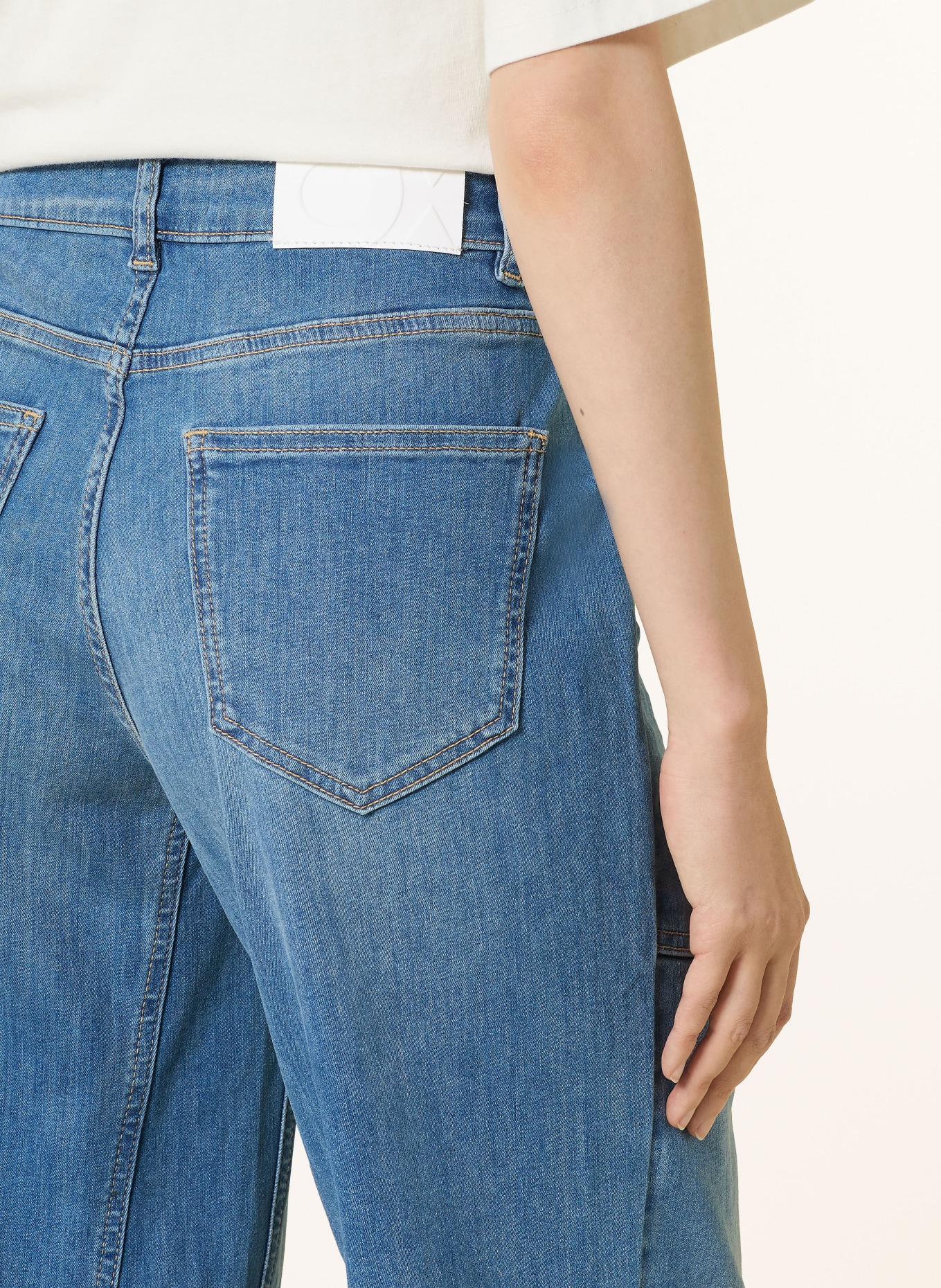 OPUS PANTS Barrel Jeans MELLY BREEZE: 70365 mid blue